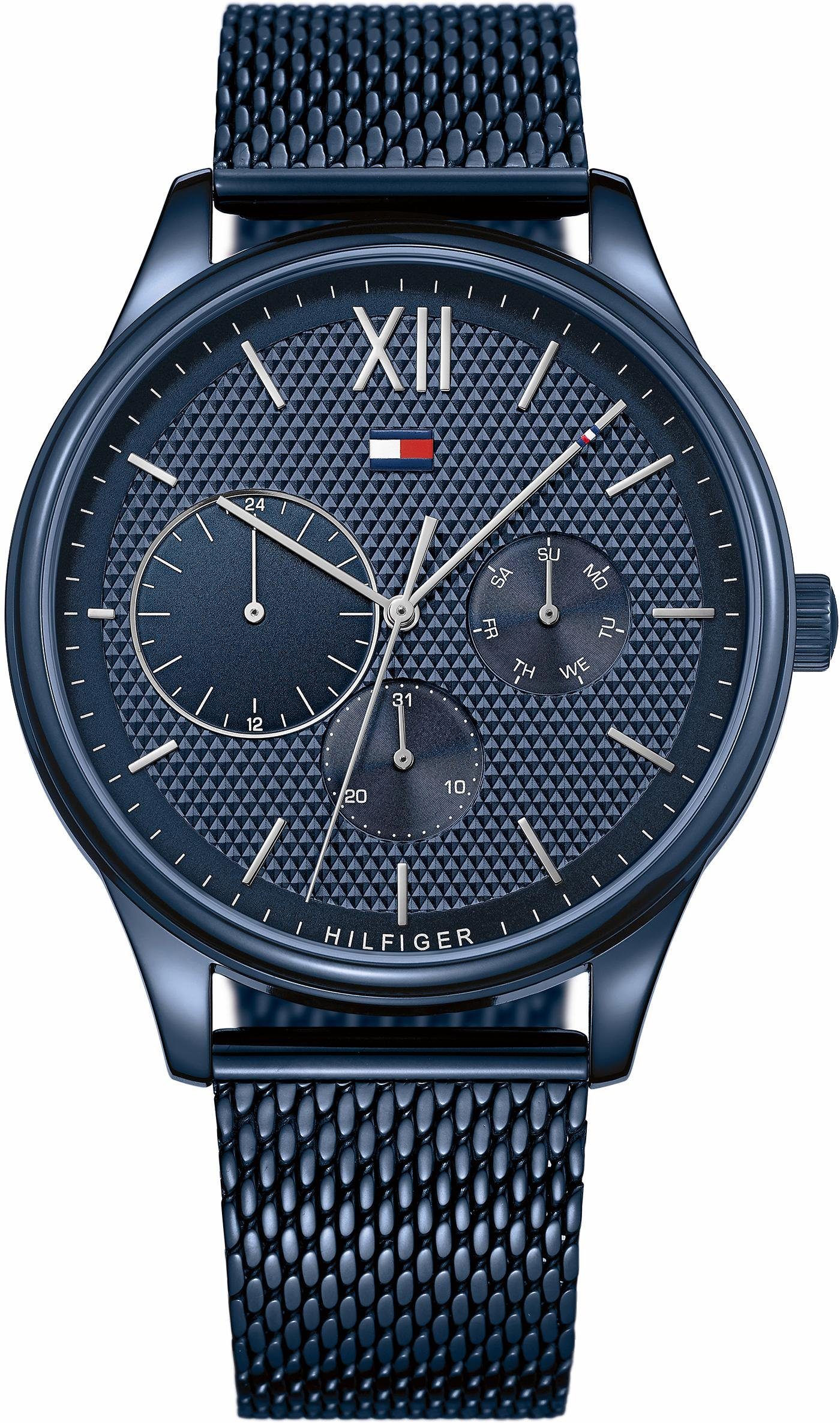 Tommy Hilfiger Multifunktionsuhr DAMON 1791421, Quarzuhr, günstig online kaufen