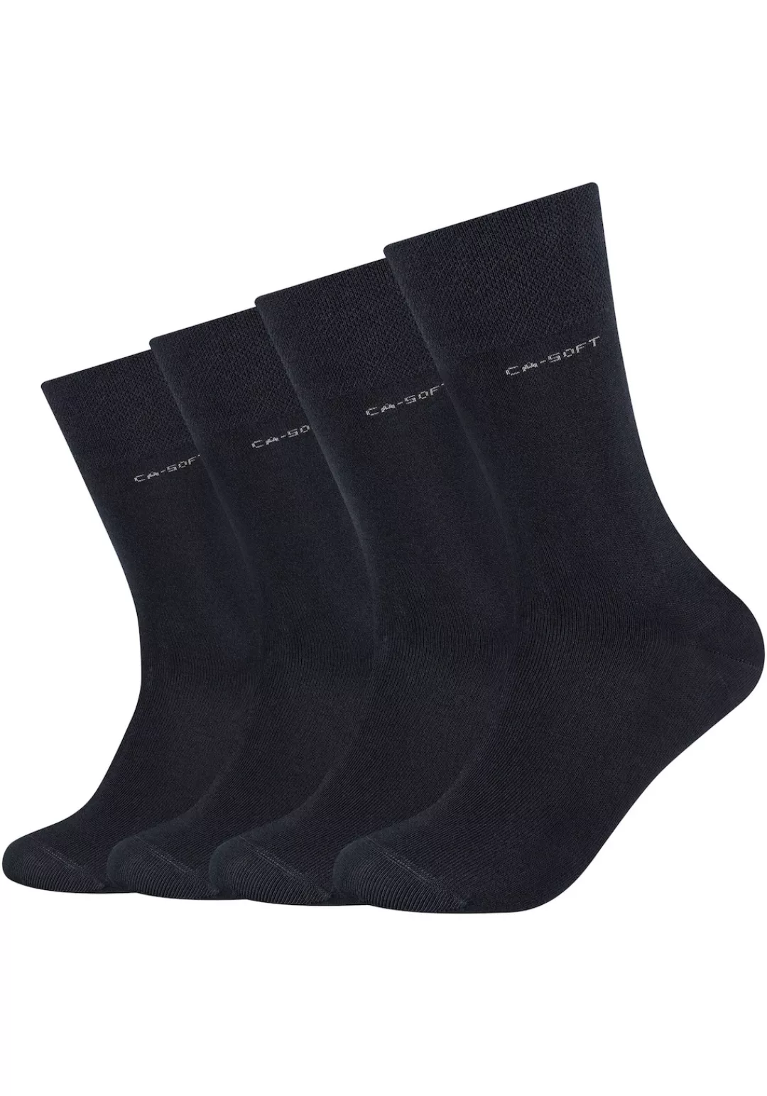 Camano Socken, (Packung, 4er-Pack), mit verstärktem Fersen- und Zehenbereic günstig online kaufen