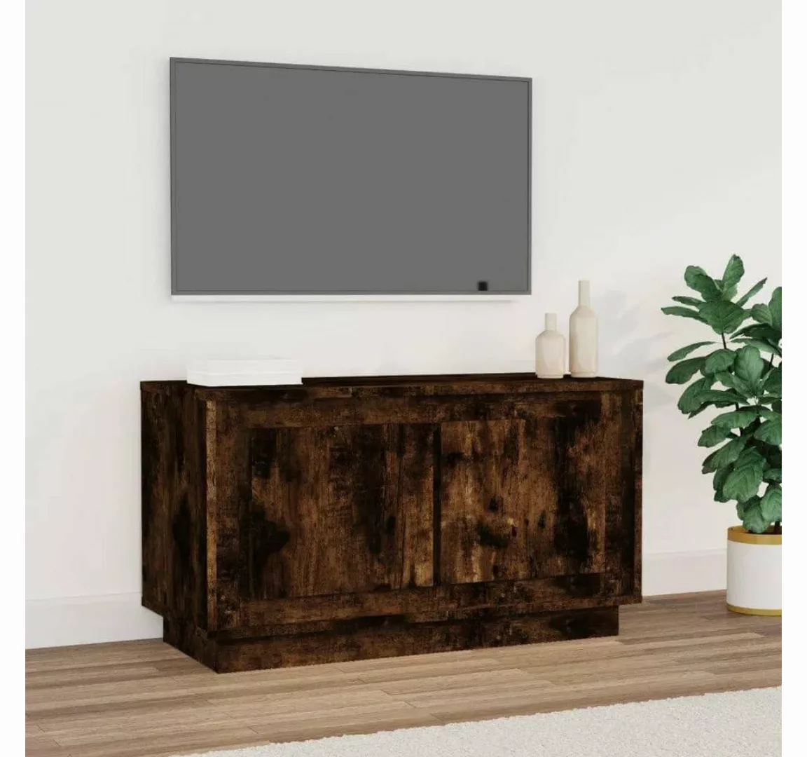 vidaXL TV-Schrank TV-Schrank Räuchereiche 80x35x45 cm Spanplatte günstig online kaufen