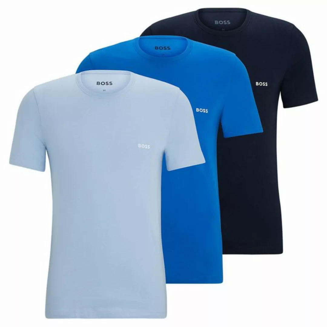 BOSS T-Shirt TShirtRN 3P Classic (Packung, 3-tlg., 3er) mit Rundhalsausschn günstig online kaufen