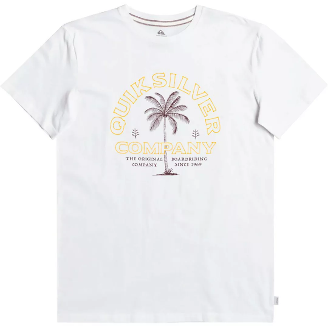 Quiksilver Shining Hour Kurzärmeliges T-shirt XS White günstig online kaufen