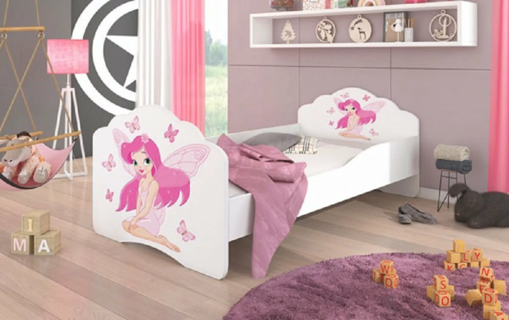 Feldmann-Wohnen Kinderbett CASIMO (Liegefläche: 80 x 160 cm), Motiv wählbar günstig online kaufen