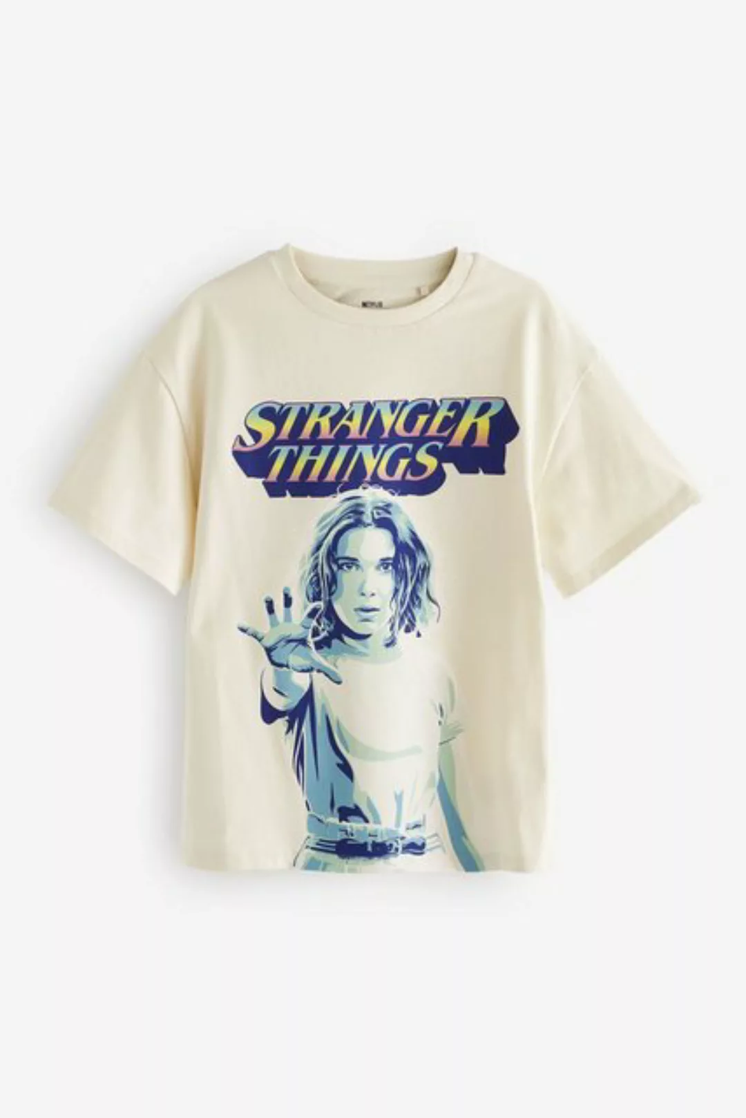 Next T-Shirt Lizenziertes Oversized T-Shirt, Stranger Things (1-tlg) günstig online kaufen