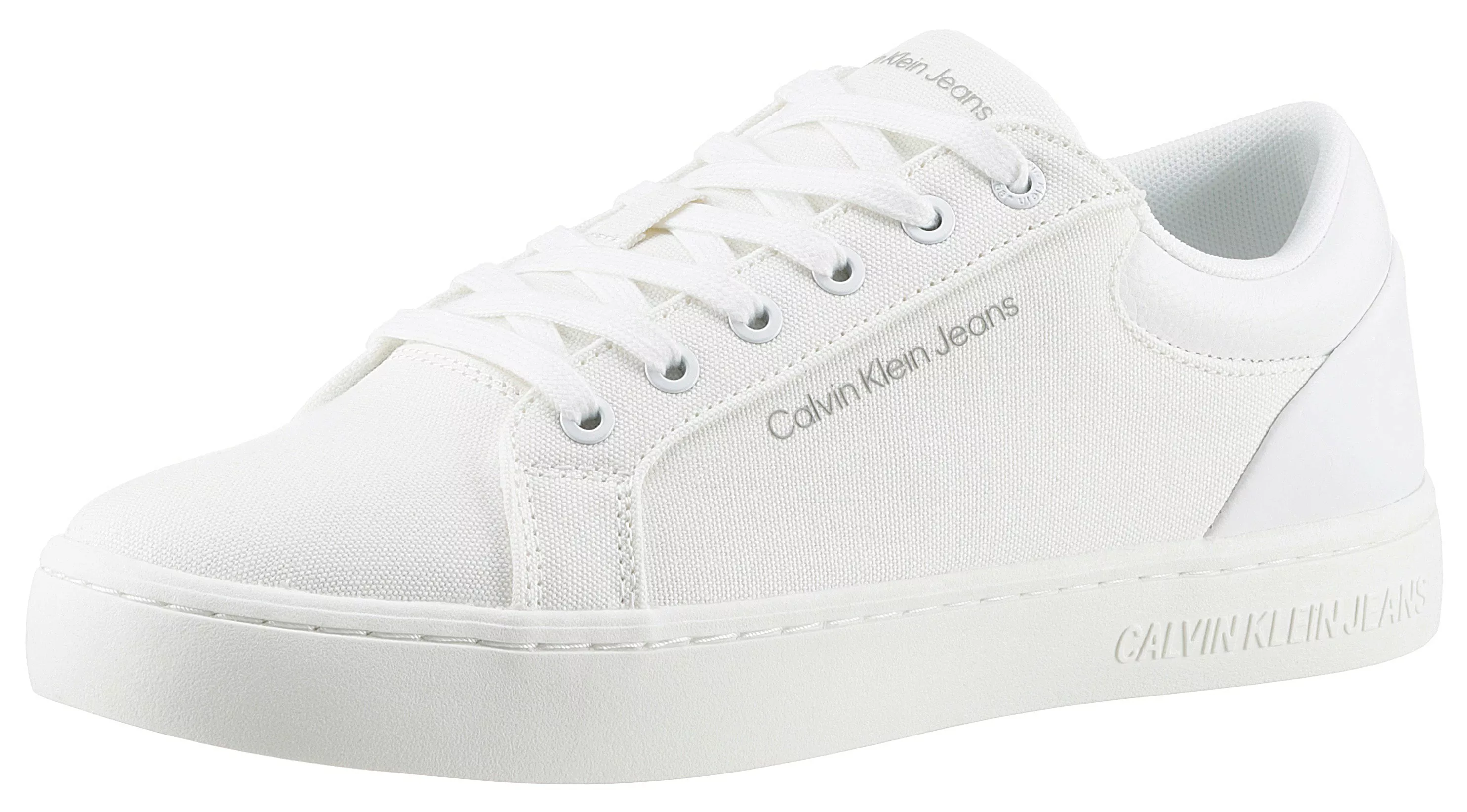 Calvin Klein Jeans Sneaker "CLASSIC CUPSOLE LOW LTH IN DC", mit seitlichem günstig online kaufen