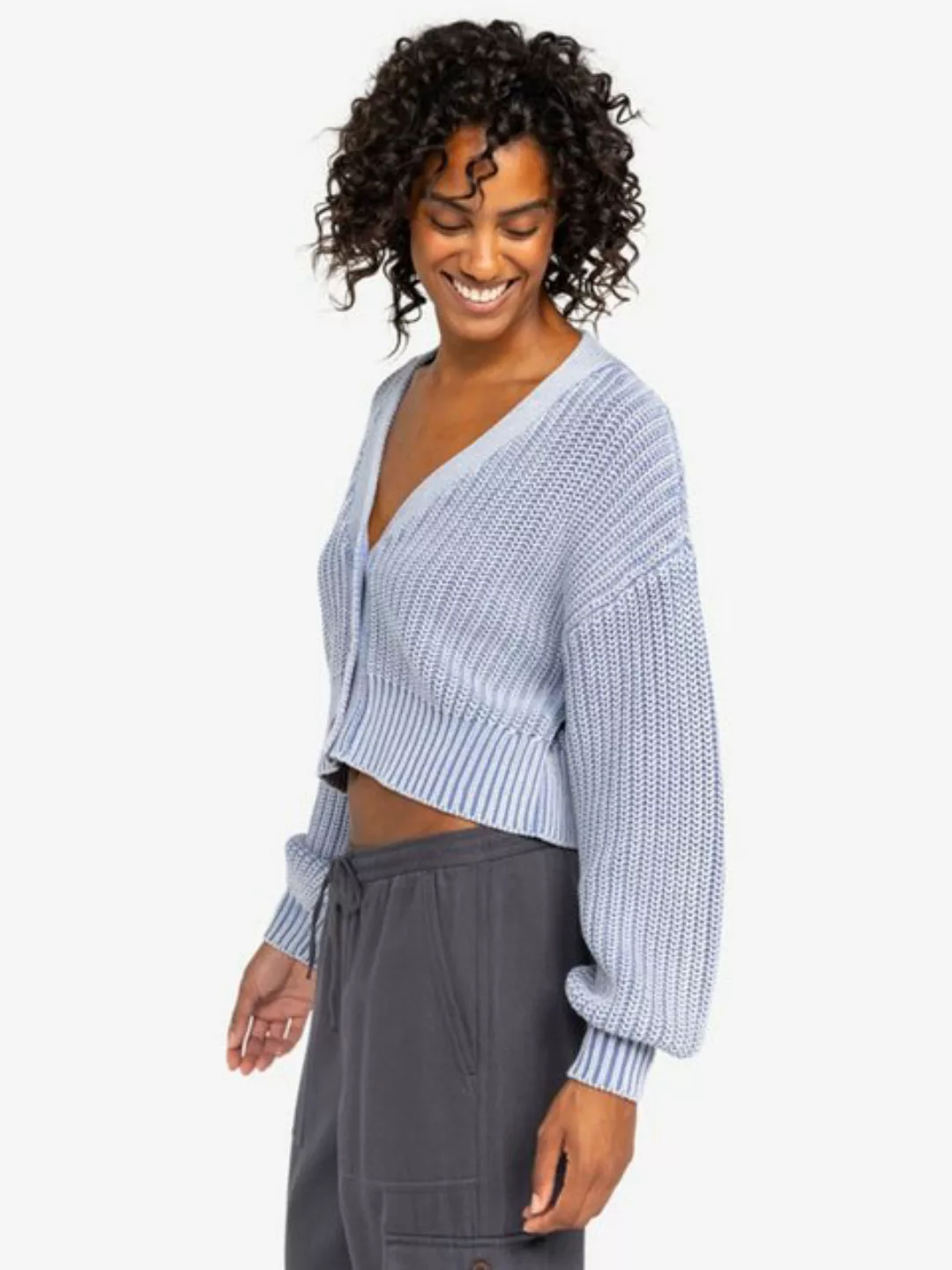 Roxy Cardigan Roxy Cardigan Sudaze Washed infintiy blue günstig online kaufen