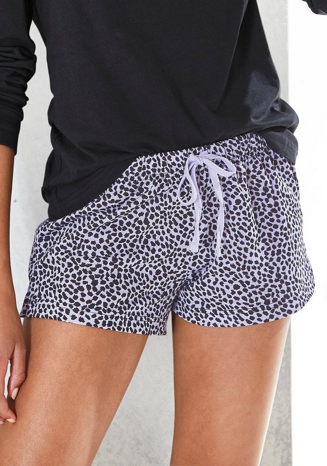 Vivance Dreams Schlafshorts, im Allover-Druck günstig online kaufen