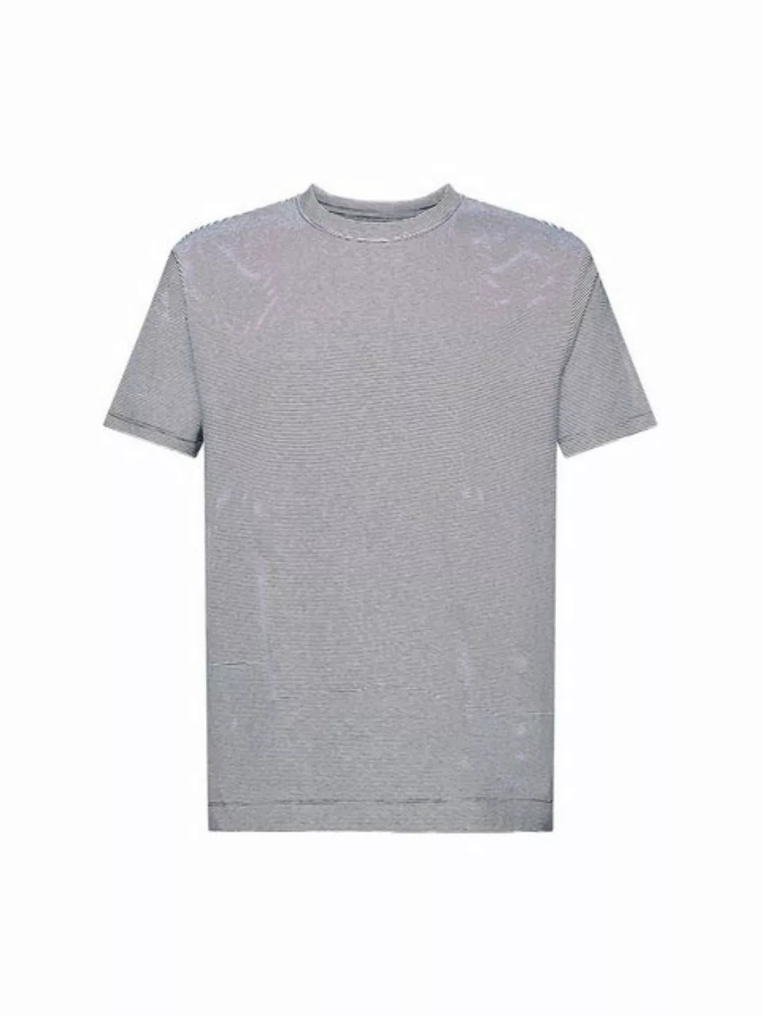 Esprit Collection T-Shirt Gestreiftes Jersey T-Shirt, Baumwolle-Leinen-Mix günstig online kaufen
