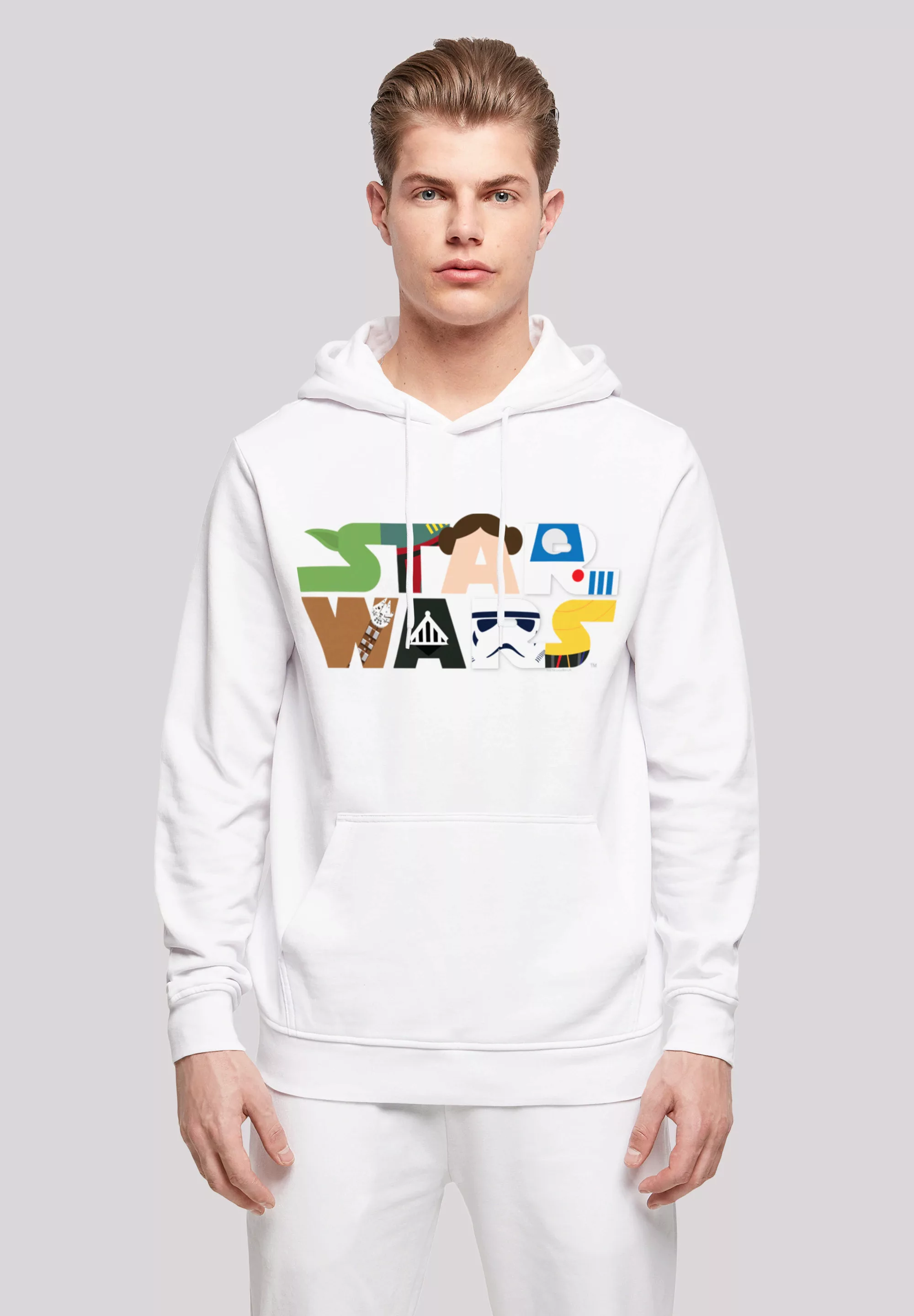 F4NT4STIC Kapuzenpullover "Star Wars Character Logo", Print günstig online kaufen