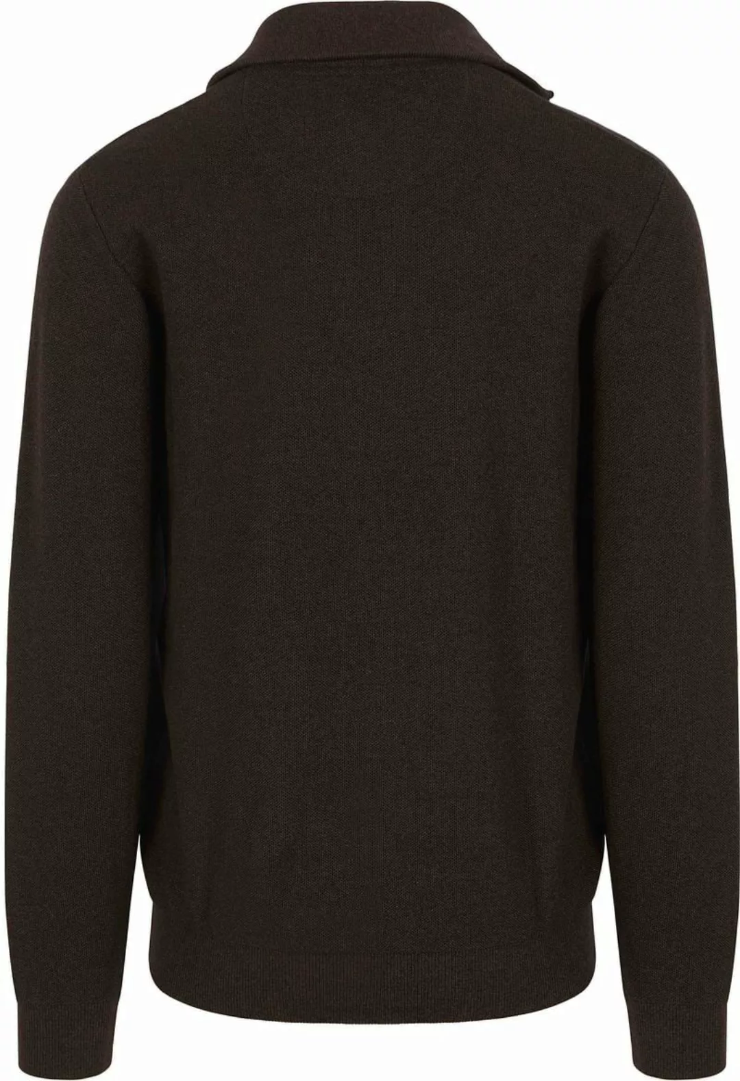 Casa Moda Halfzip Pullover Braun - Größe 3XL günstig online kaufen