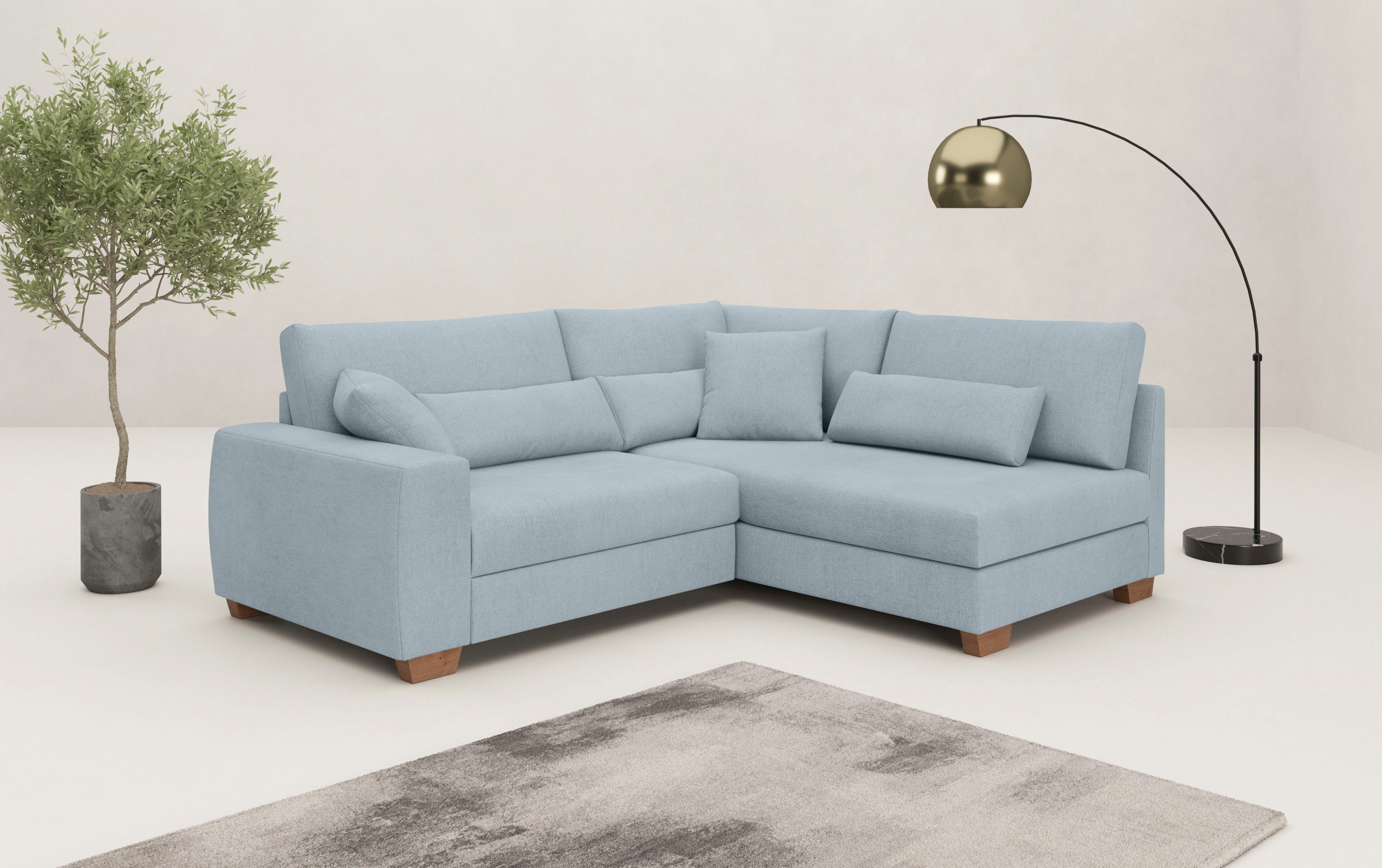 Mr. Couch Ecksofa Helena L-Form, Mit günstig online kaufen