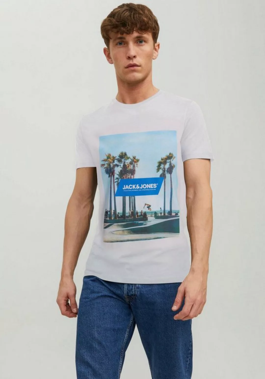 Jack & Jones Rundhalsshirt JJGEM TEE SS CREW NECK günstig online kaufen