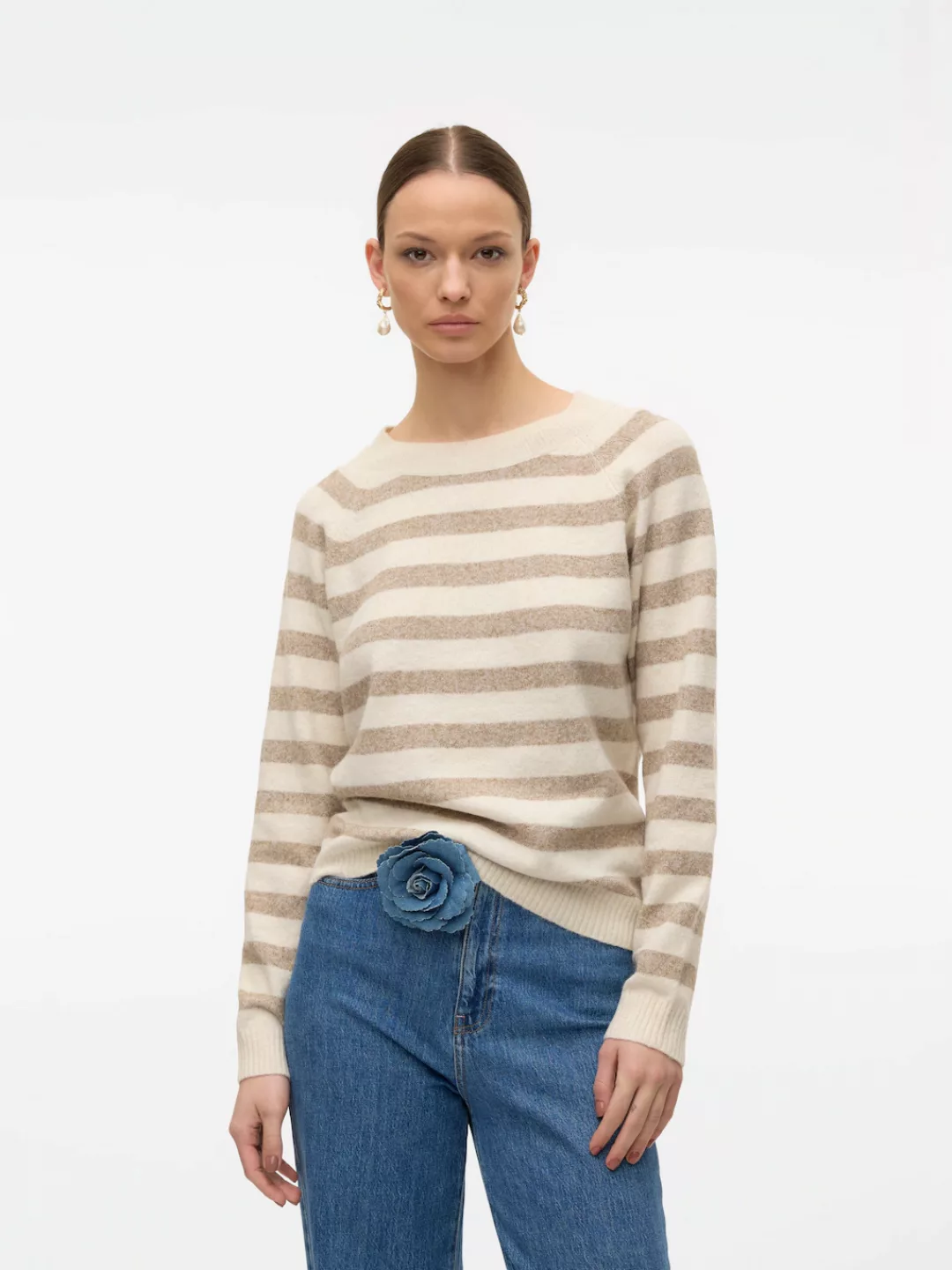 Vero Moda Strickpullover Doffy (1-tlg) Plain/ohne Details günstig online kaufen