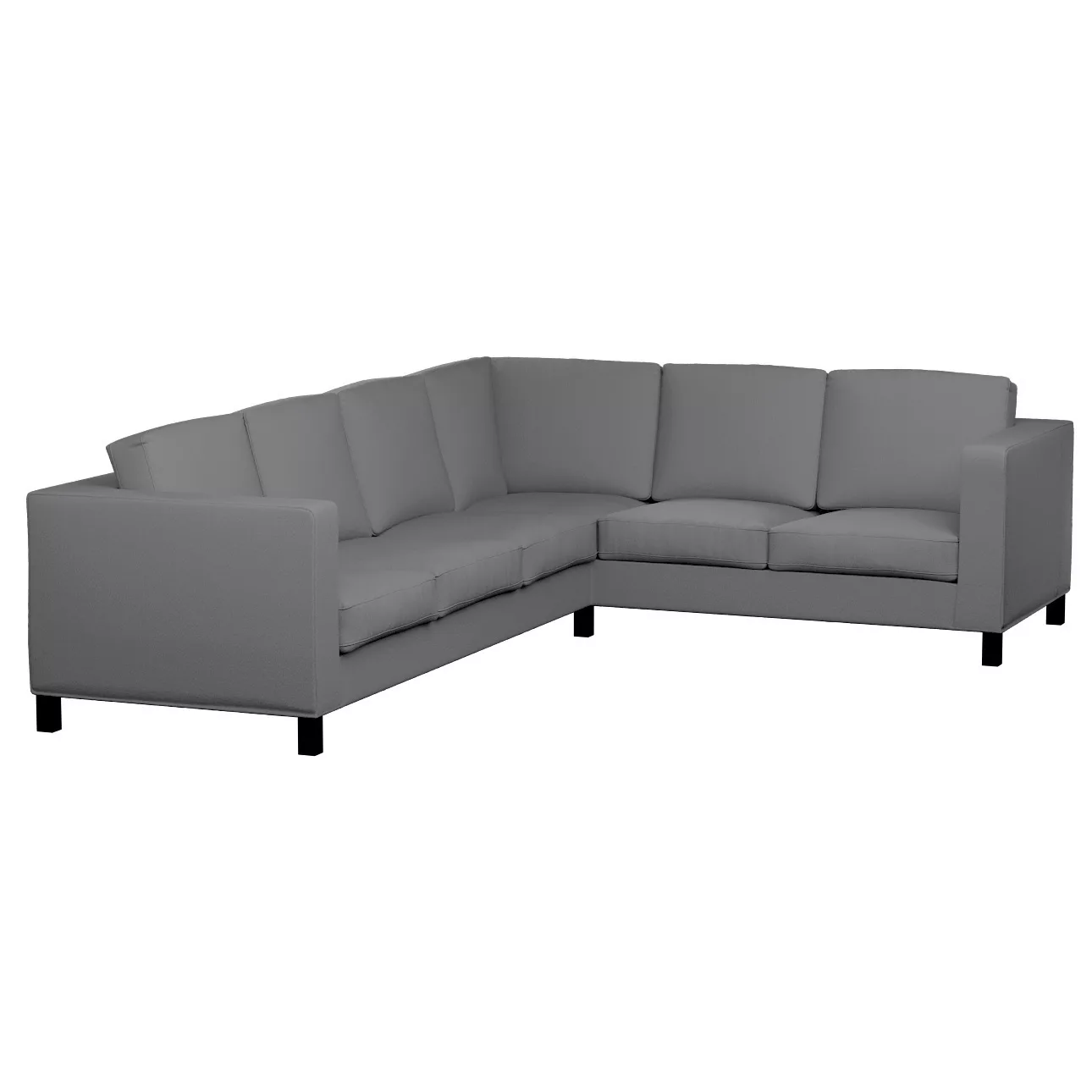 Bezug für Karlanda Sofa Ecke links, grau, 36cm x 30cm x 50cm, Bouclé (702-8 günstig online kaufen