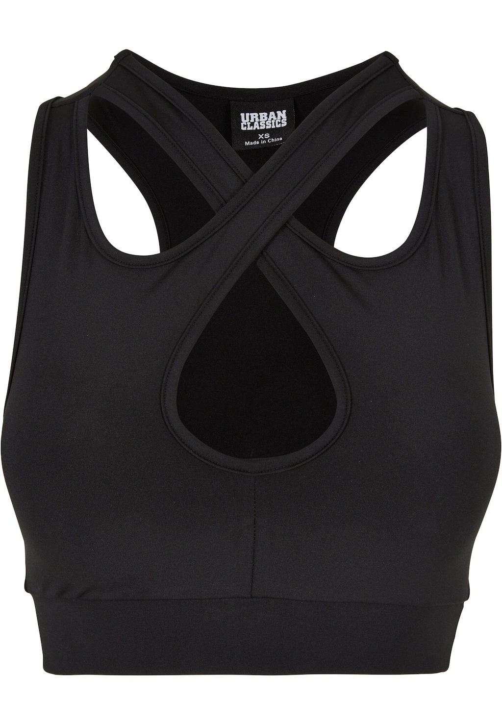 URBAN CLASSICS Sport-BH "Urban Classics Damen Ladies Crossed Sprots Bra" günstig online kaufen