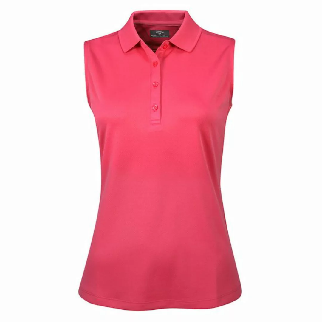 Callaway Poloshirt Callaway Golf Polo Sleeveless Rot Damen M günstig online kaufen