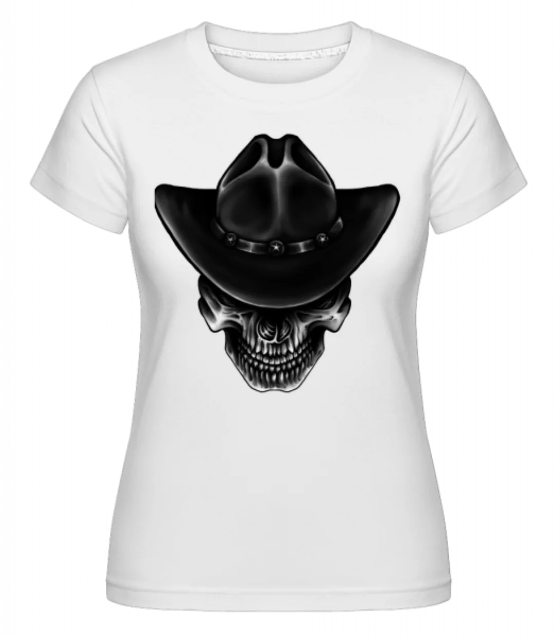 Cowboy Totenkopf · Shirtinator Frauen T-Shirt günstig online kaufen