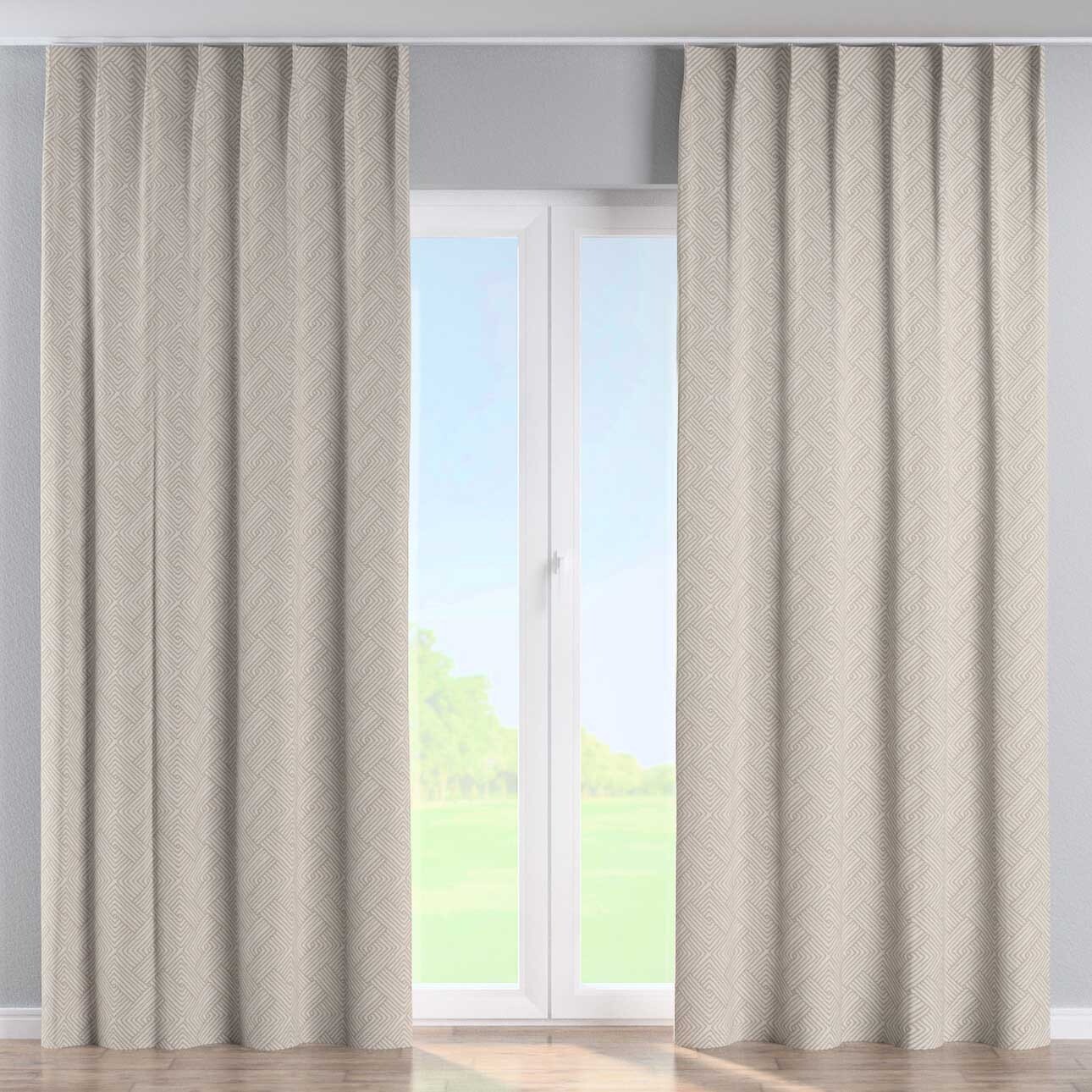 Vorhang mit flämischen 1-er Falten, beige-creme, Sunny (143-44) günstig online kaufen