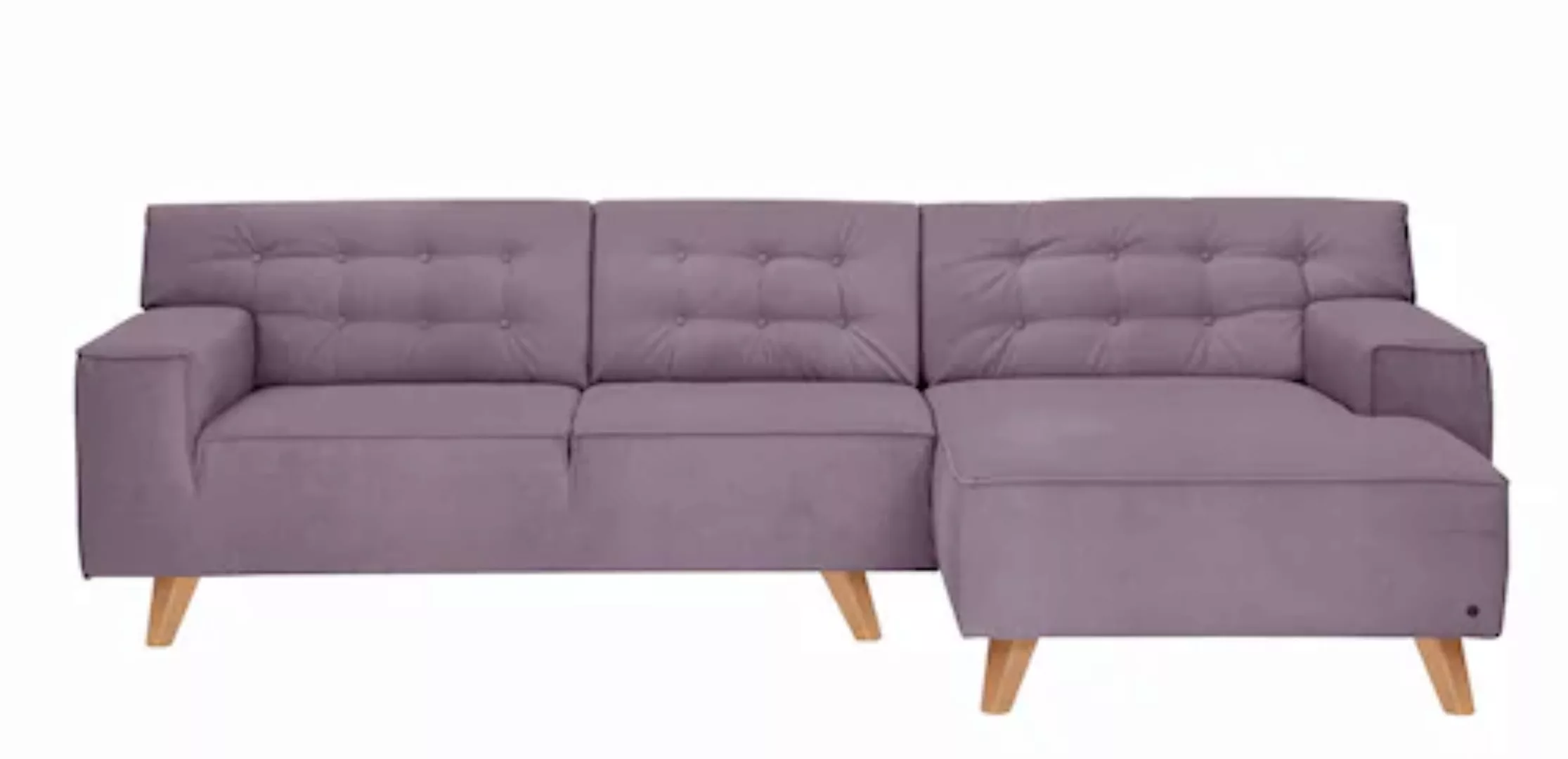 TOM TAILOR HOME Ecksofa »NORDIC CHIC«, mit Recamiere, im Retrolook, Füße Bu günstig online kaufen