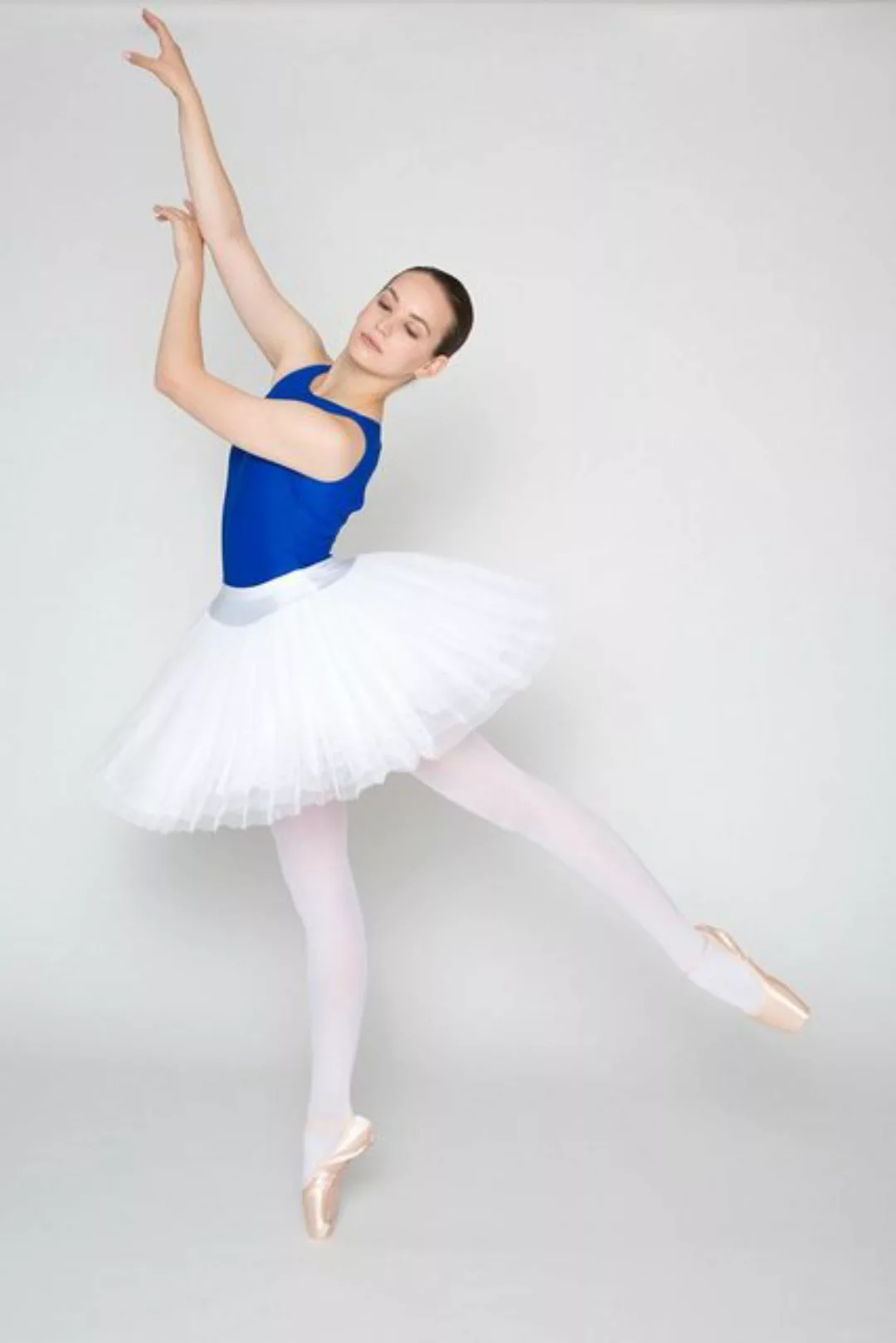 tanzmuster Tüllrock Damen Ballett Übungs-Tuturock Alexa 8 Lagen abstehender günstig online kaufen