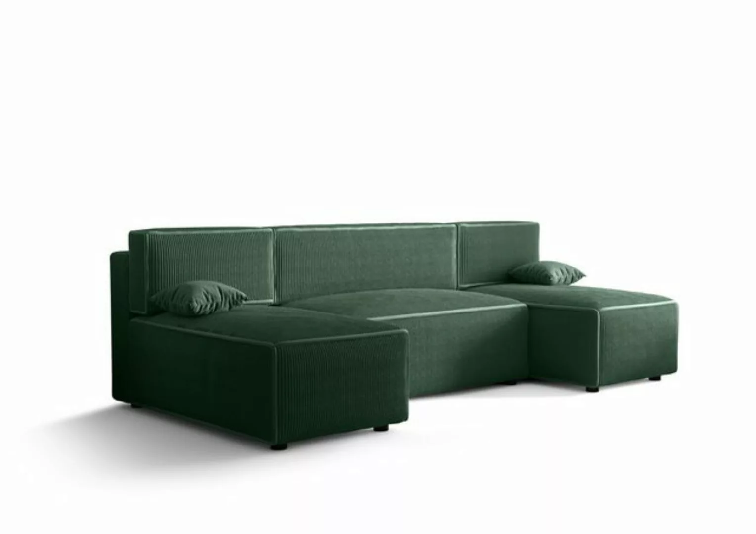 ALTDECOR Wohnlandschaft MIR-U, Couch mit Schlaffunktion, Wohnzimmer - Wohnl günstig online kaufen