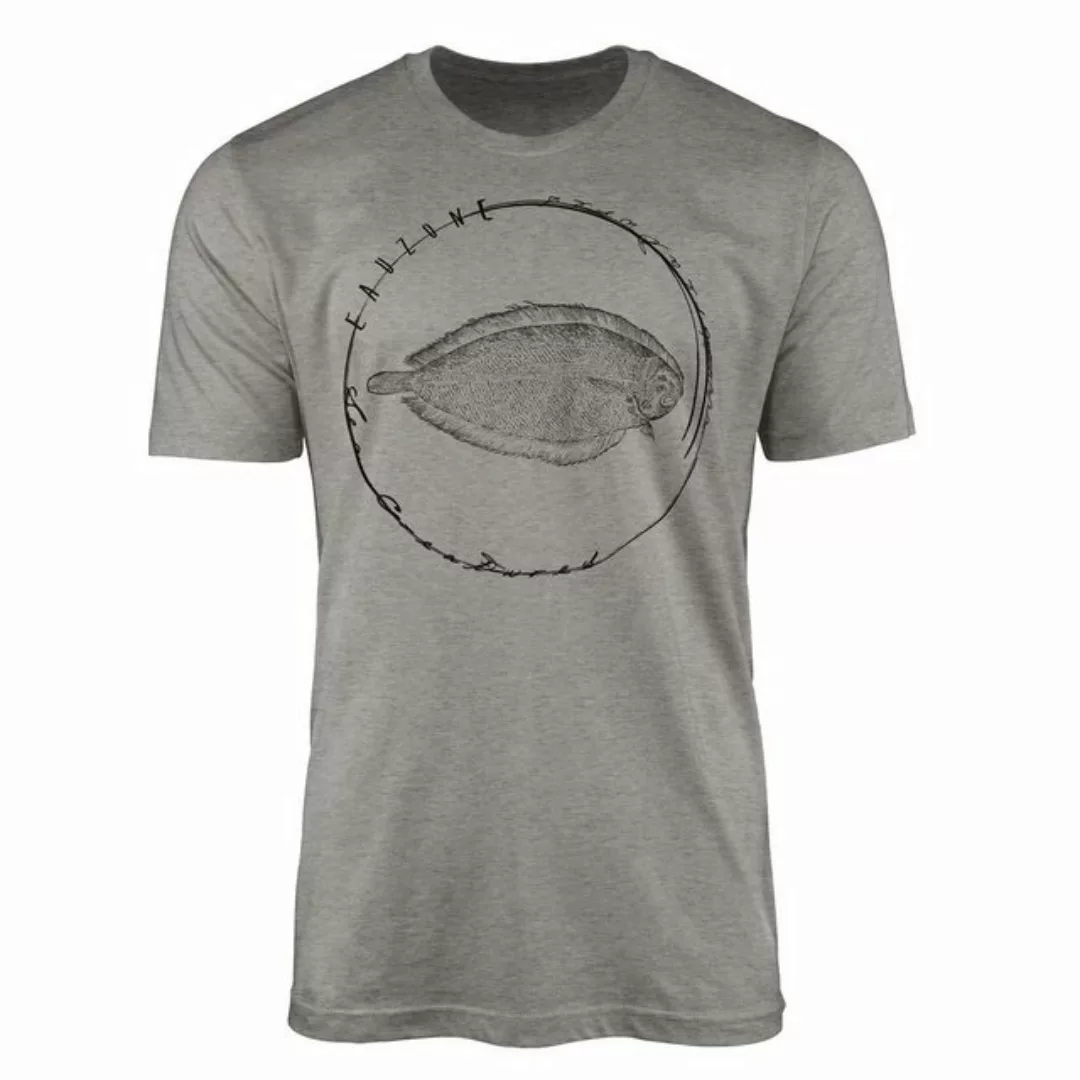 Sinus Art T-Shirt T-Shirt Tiefsee Fische - Serie: Sea Creatures, feine Stru günstig online kaufen