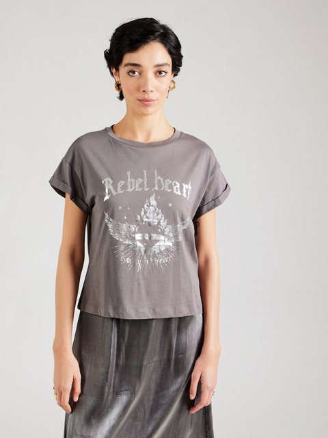 Noisy may T-Shirt NMGABY ROCK HEART (1-tlg) Plain/ohne Details günstig online kaufen