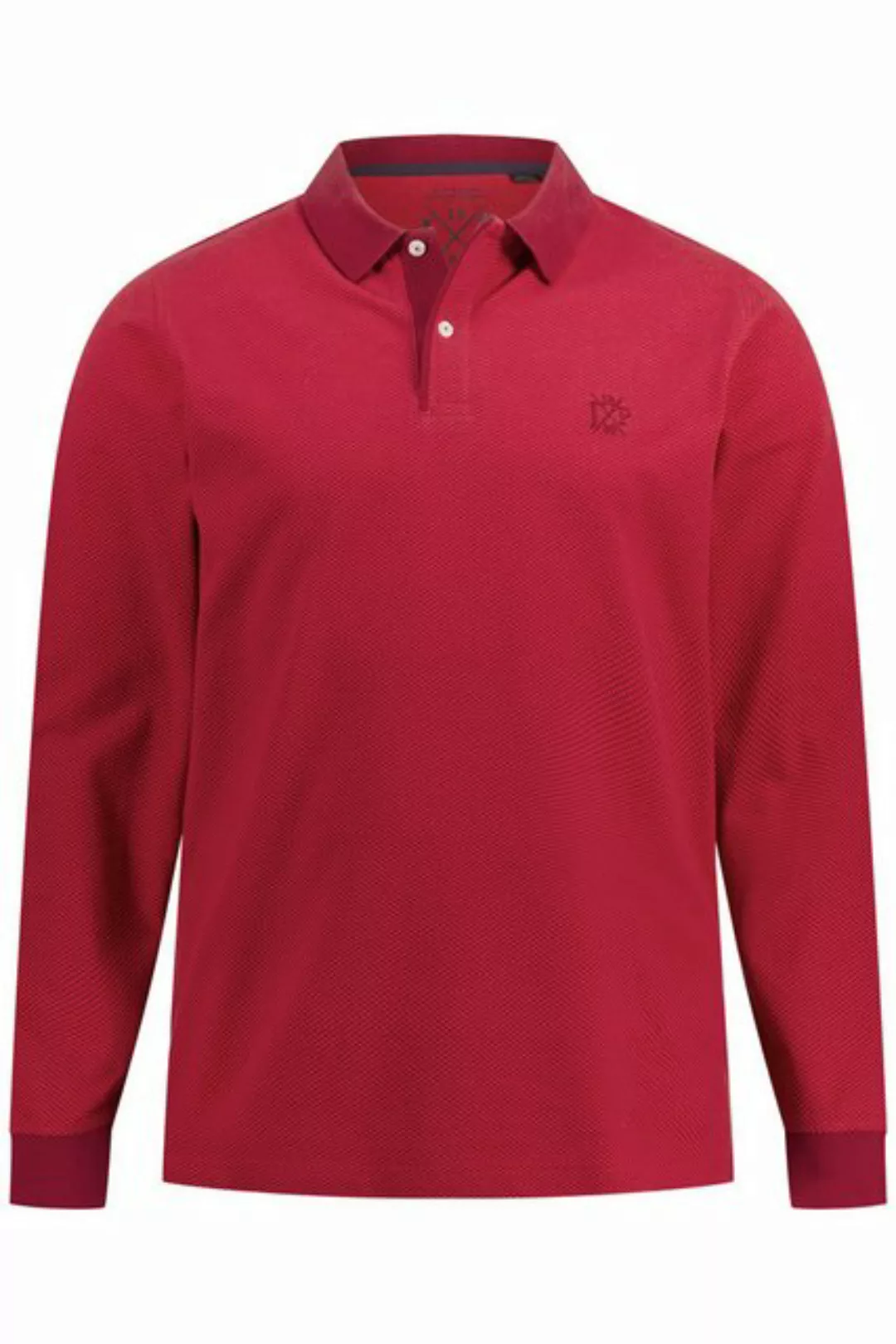 JP1880 Poloshirt Poloshirt Langarm allover Print günstig online kaufen