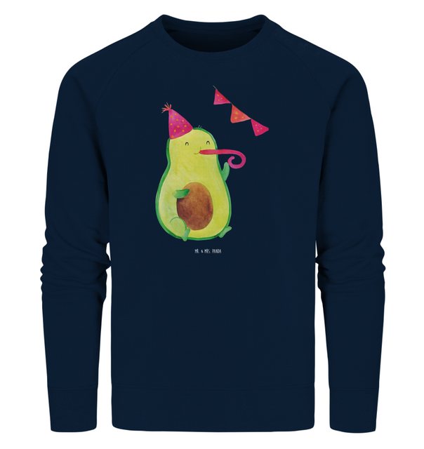 Mr. & Mrs. Panda Longpullover Größe XS Avocado Party - French Navy - Gesche günstig online kaufen