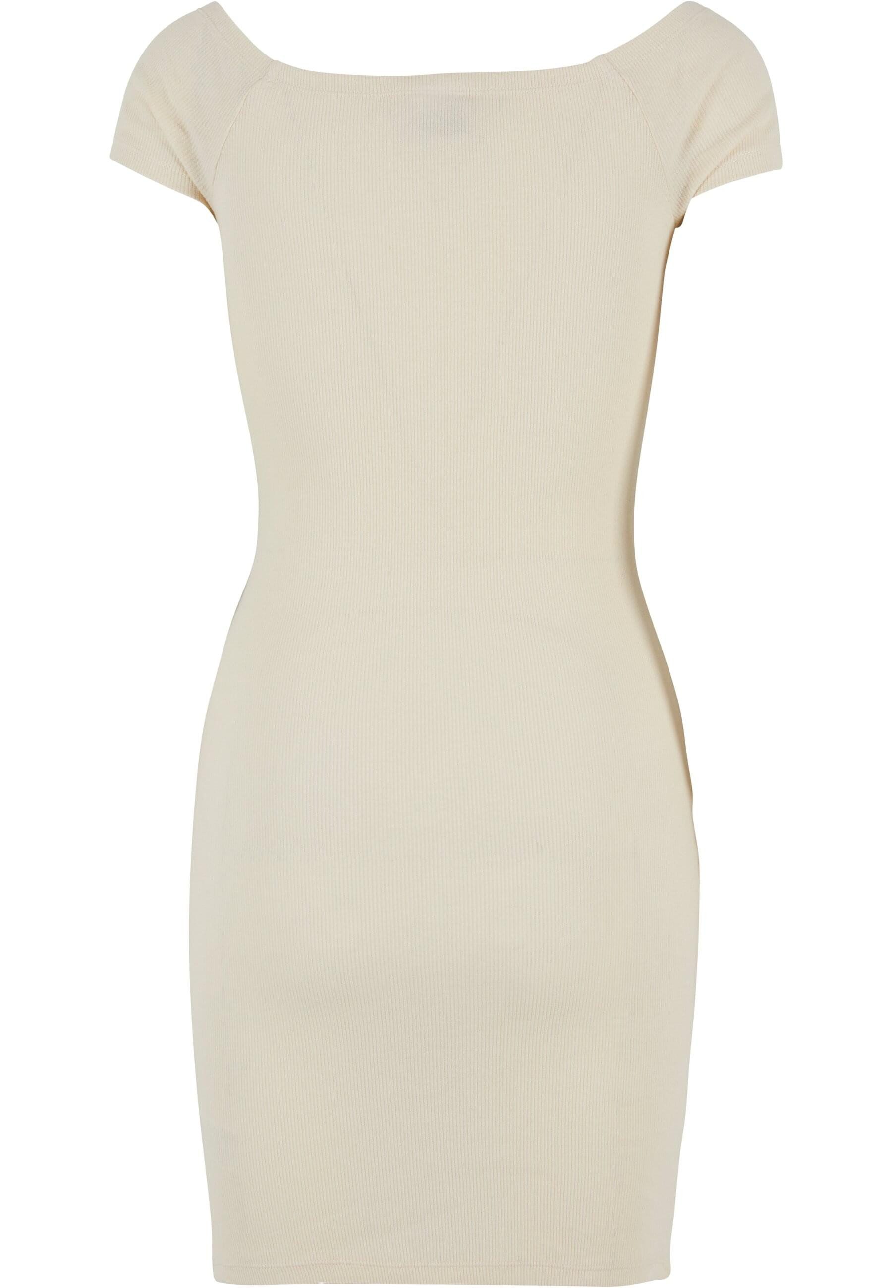 URBAN CLASSICS Shirtkleid "Urban Classics Damen Ladies Off Shoulder Rib Dre günstig online kaufen