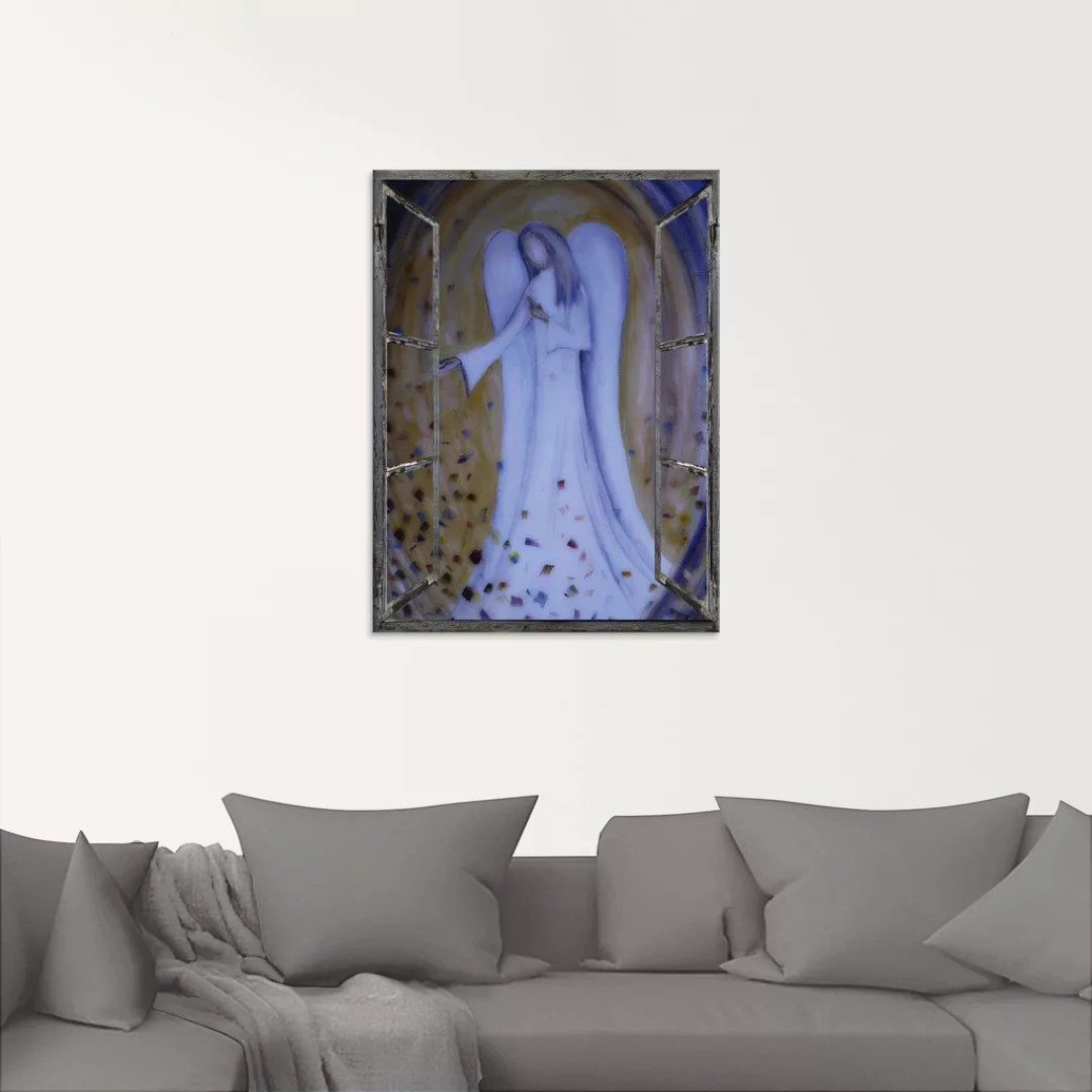 Artland Glasbild »Fensterblick - Engel«, Religion, (1 St.), in verschiedene günstig online kaufen