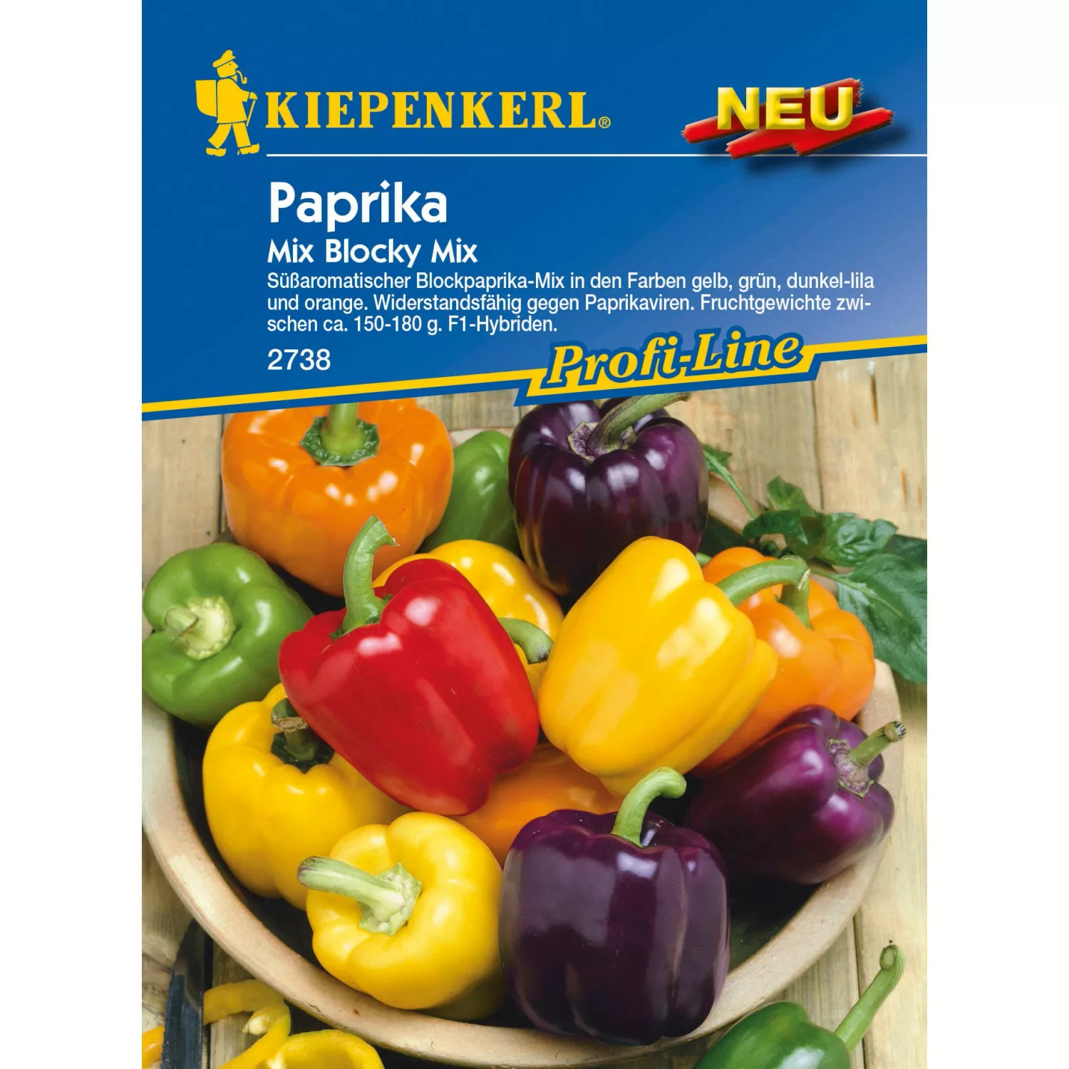 Kiepenkerl Paprika Blocky Mix günstig online kaufen
