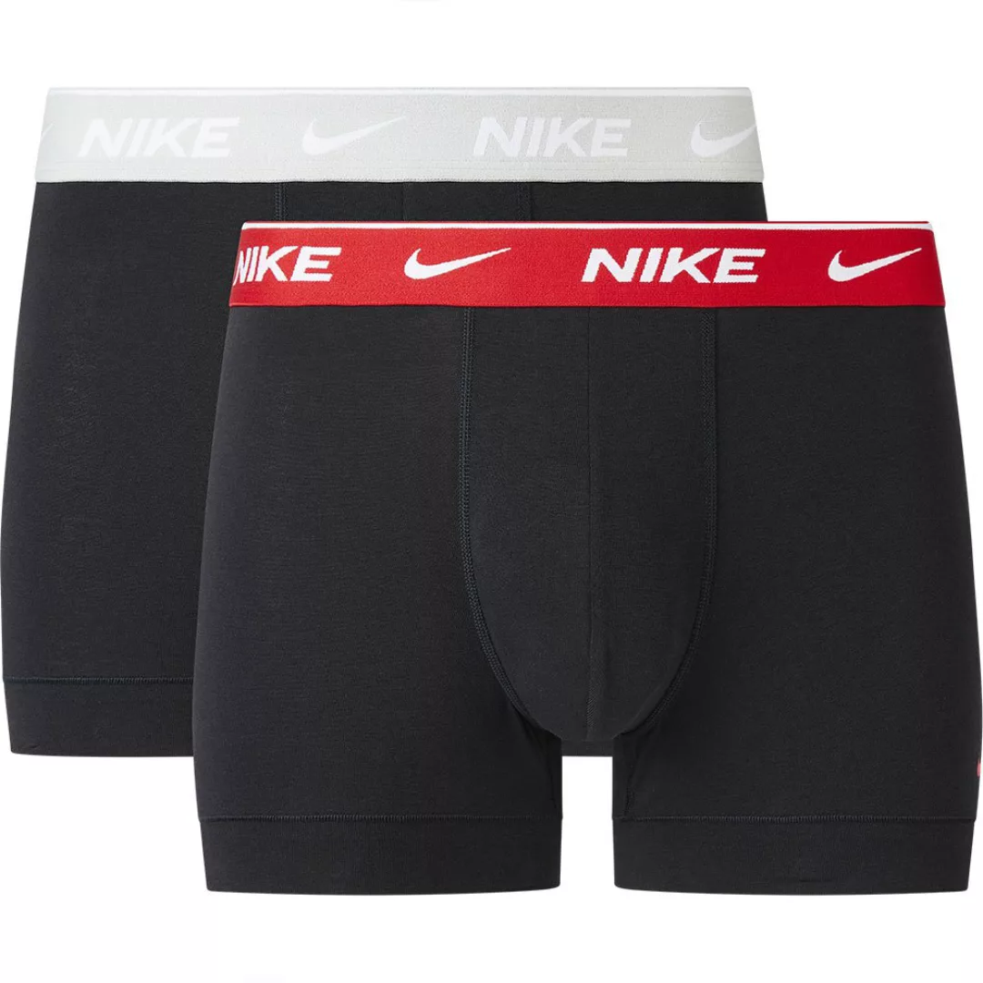 Nike Boxer 2 Einheiten L Black W.Uni. Red / Light Grey Heather Web günstig online kaufen