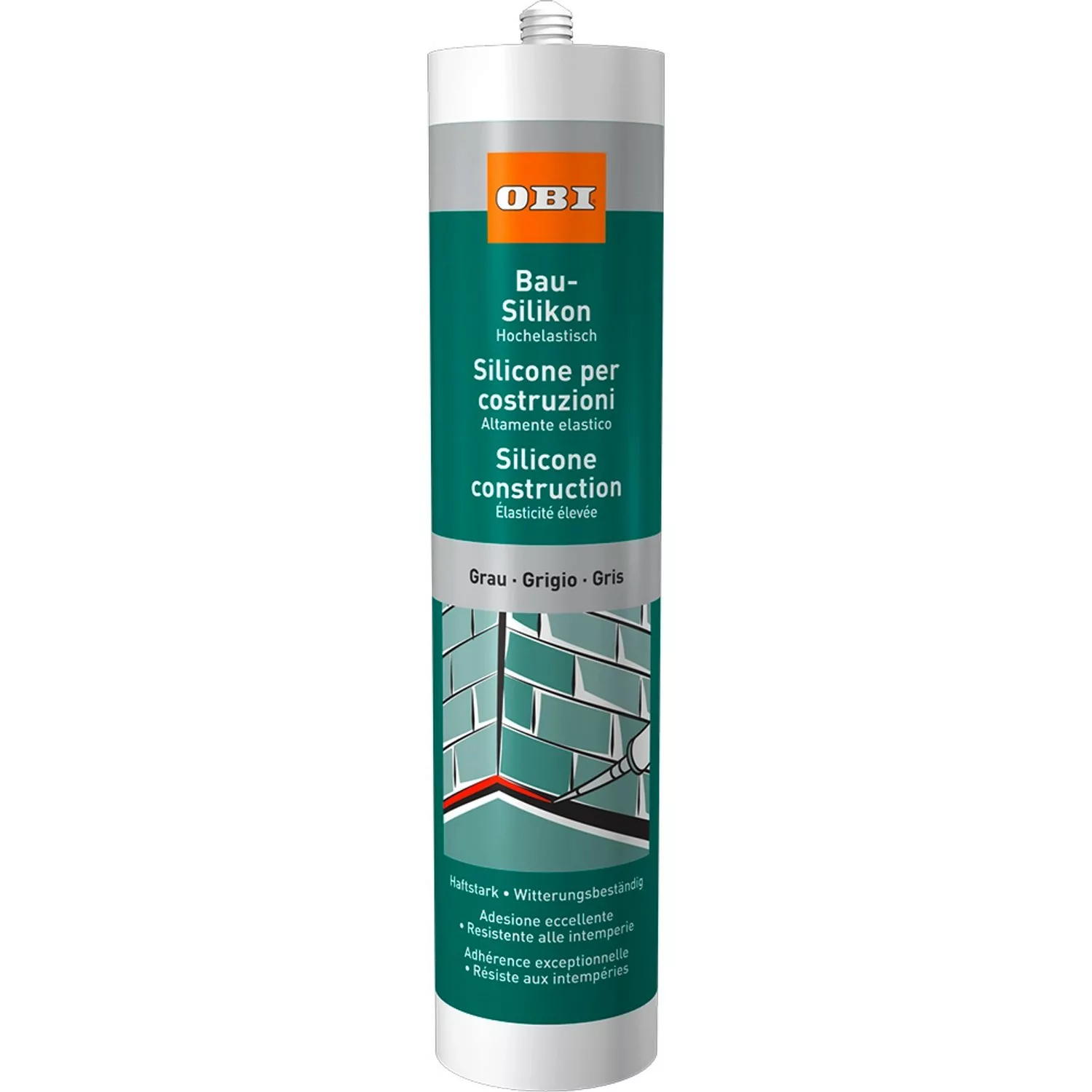 OBI Bau-Silikon Grau 310 ml günstig online kaufen