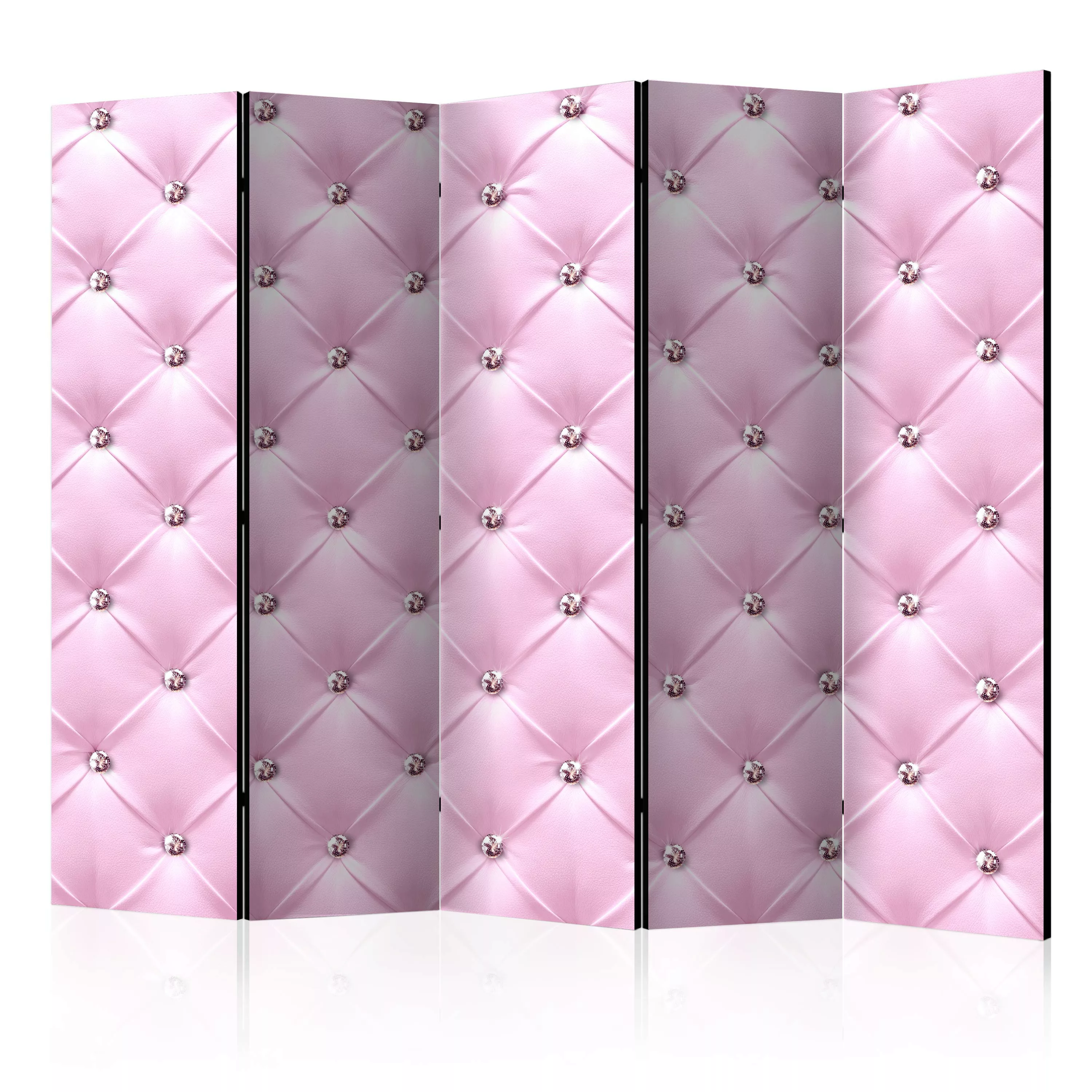 5-teiliges Paravent - Pink Lady Ii [room Dividers] günstig online kaufen