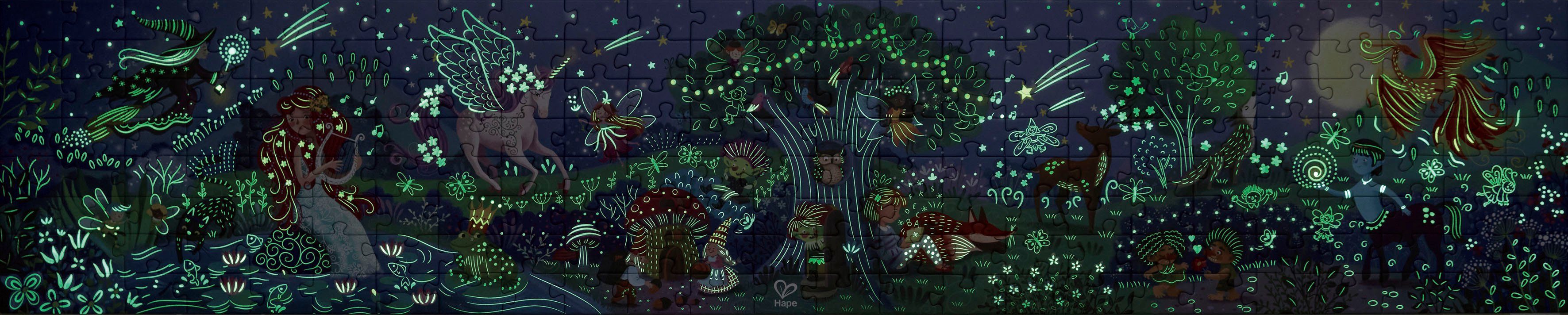 Hape Puzzle Wald der Wunder, 200 günstig online kaufen