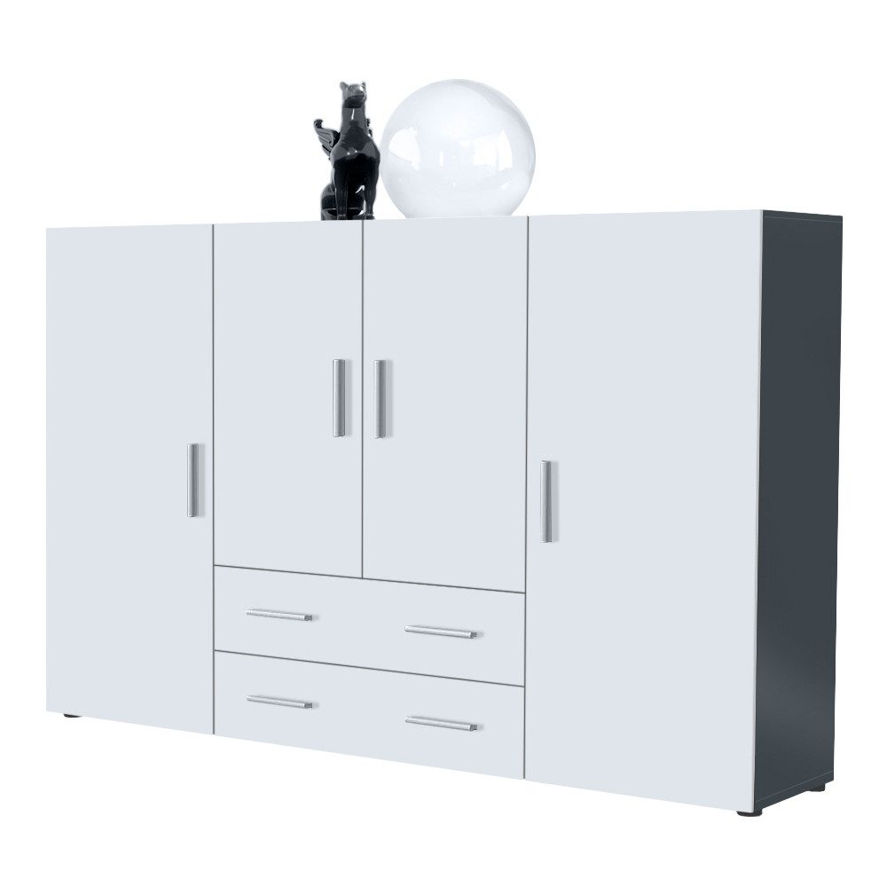 Vladon Highboard Nora (Anrichte mit 2 günstig online kaufen