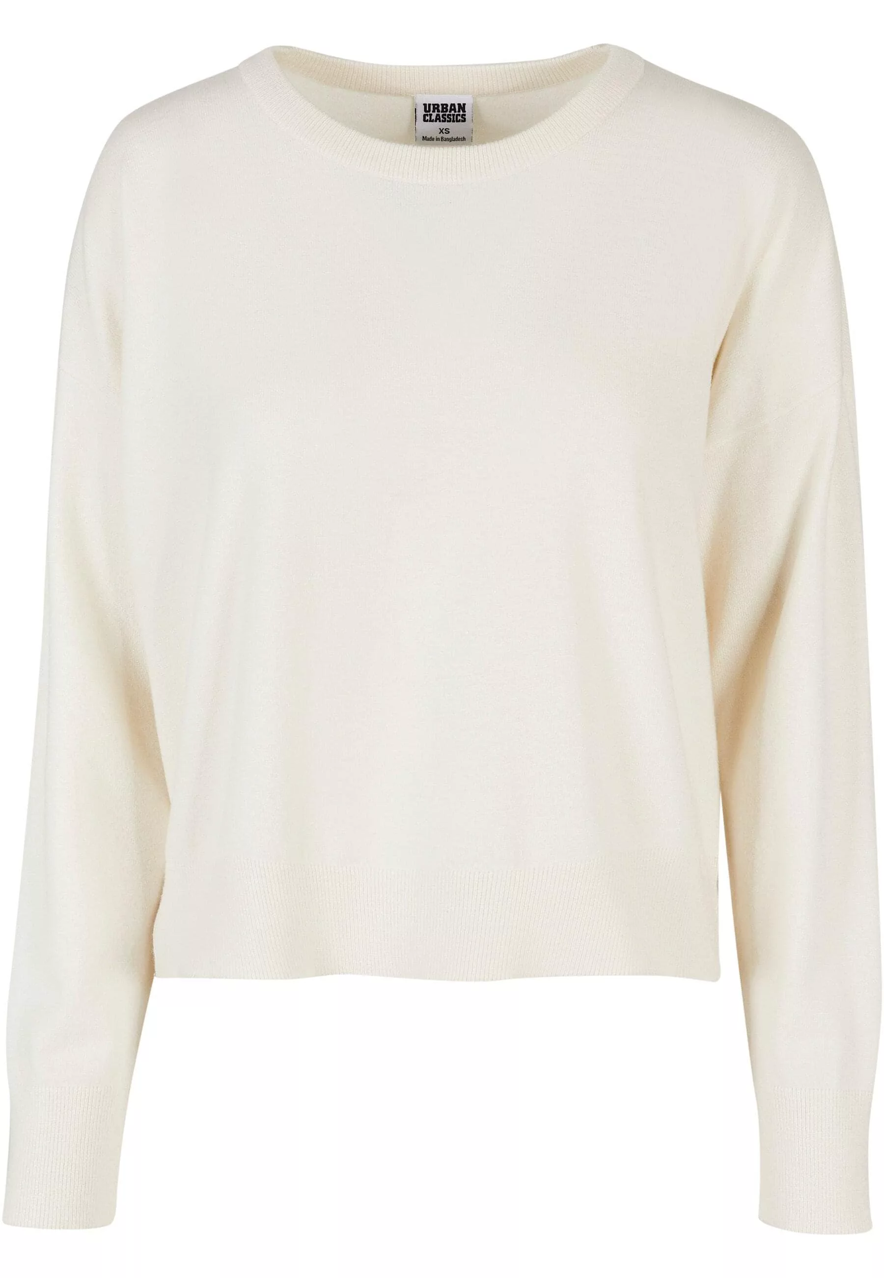 URBAN CLASSICS Rundhalspullover "Urban Classics Damen Ladies Eco Viscose Ov günstig online kaufen