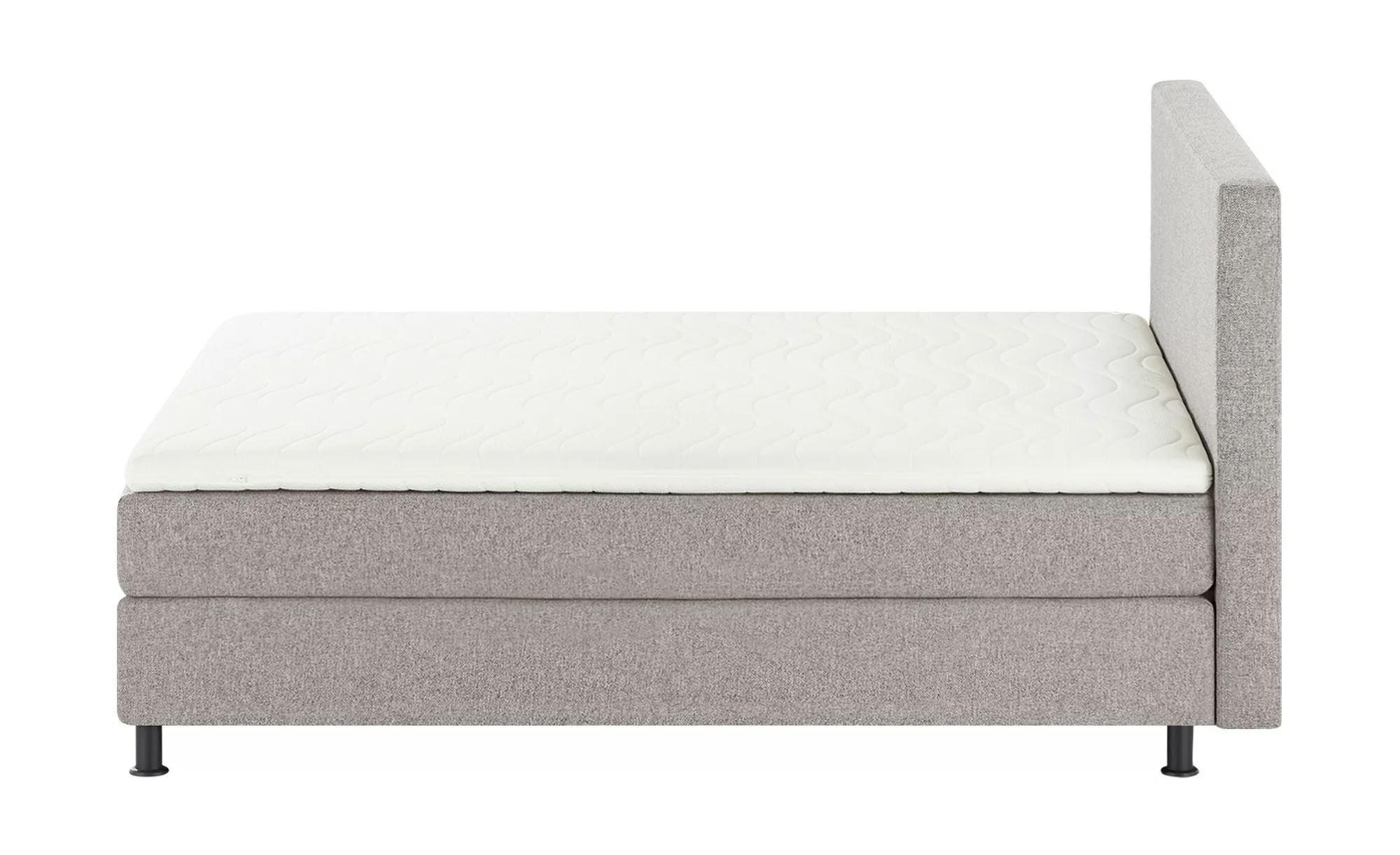 Wohnwert Boxspringbett  Dormian Boro ¦ grau ¦ Maße (cm): B: 160 H: 112 Bett günstig online kaufen