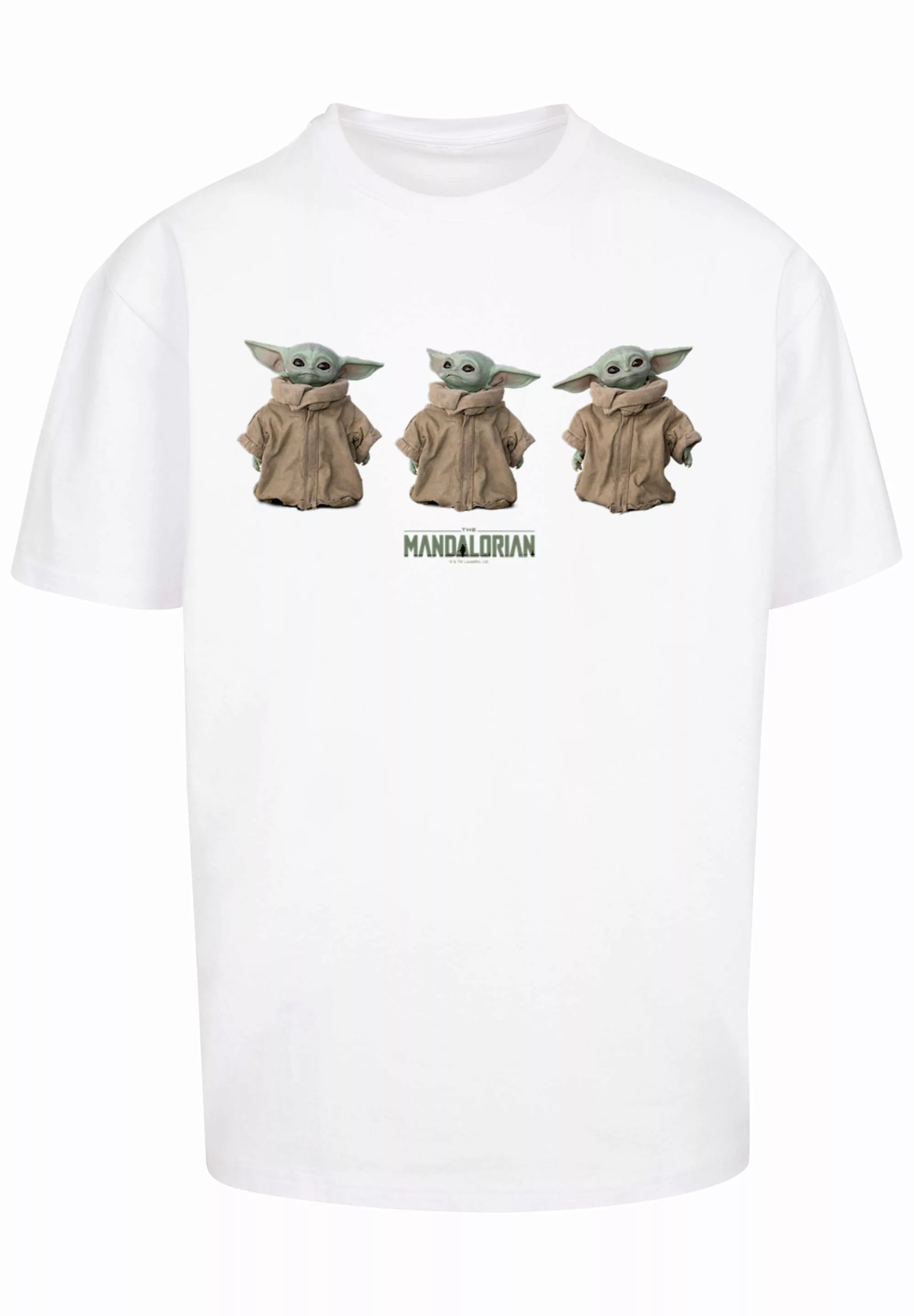 F4NT4STIC T-Shirt "Star Wars The Mandalorian The Child Poses", Print günstig online kaufen