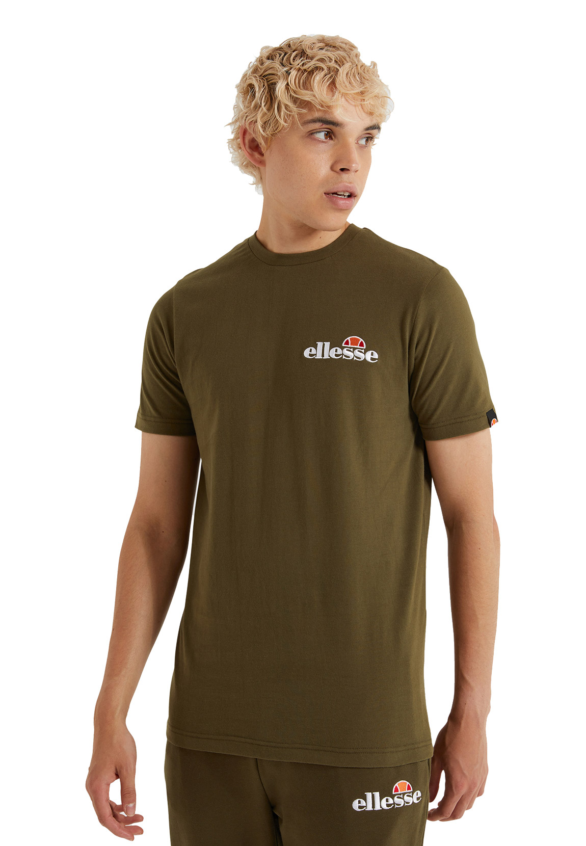 ellesse – Voodoo – T-Shirt in Khaki-Grün günstig online kaufen