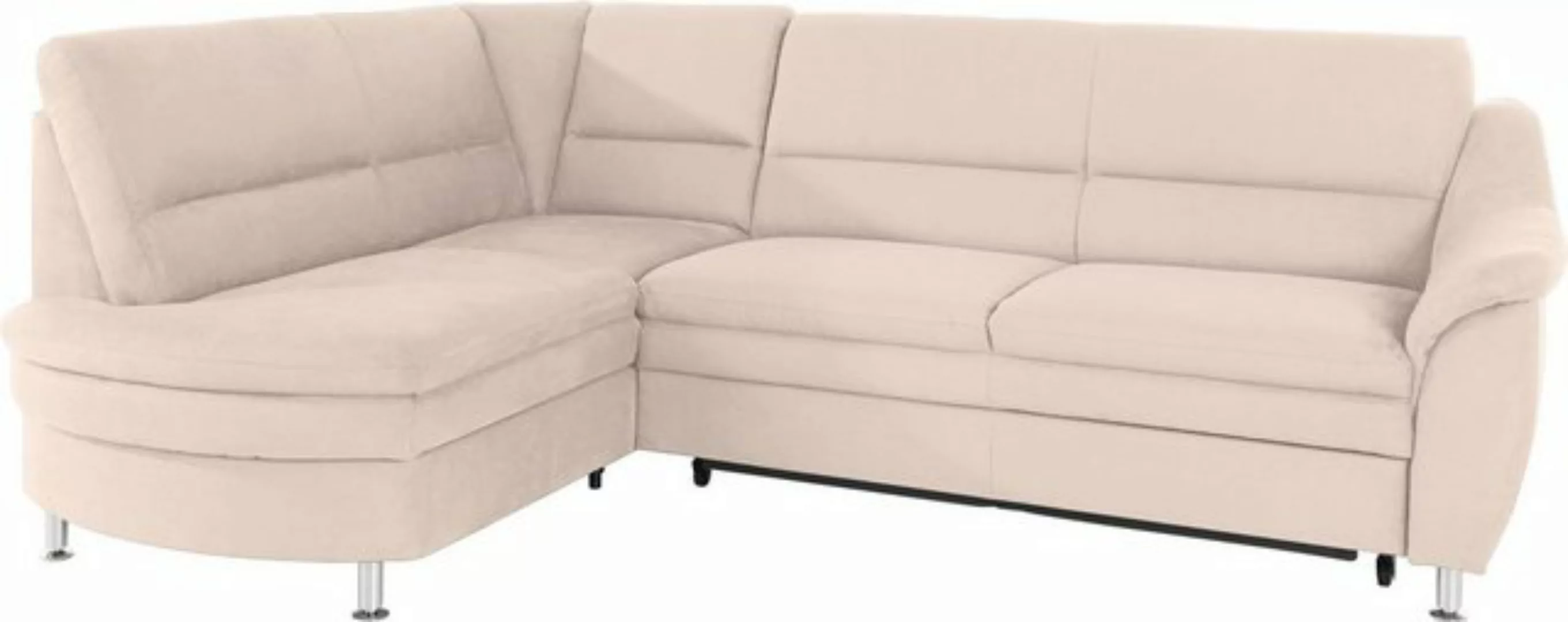 Places of Style Ecksofa Cardoso L-Form, Federkern, wahlweise mit Bett, Schu günstig online kaufen