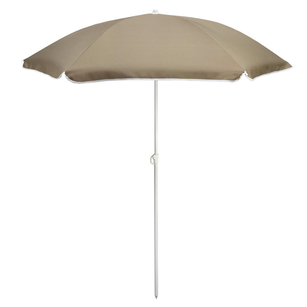 POCOline Sonnenschirm taupe Stahl D: ca. 150 cm günstig online kaufen