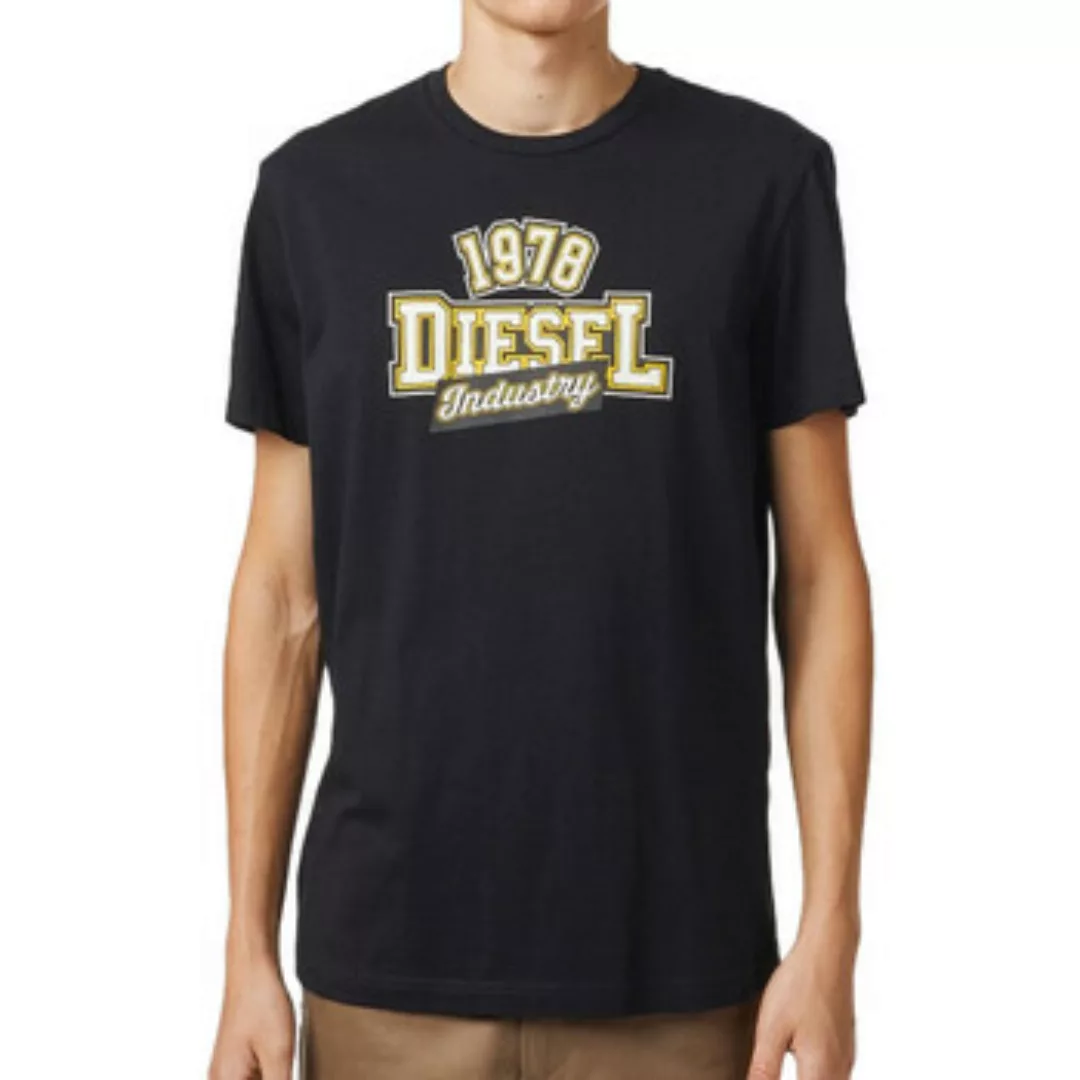 Diesel  T-Shirts & Poloshirts A03365-0GRAI günstig online kaufen