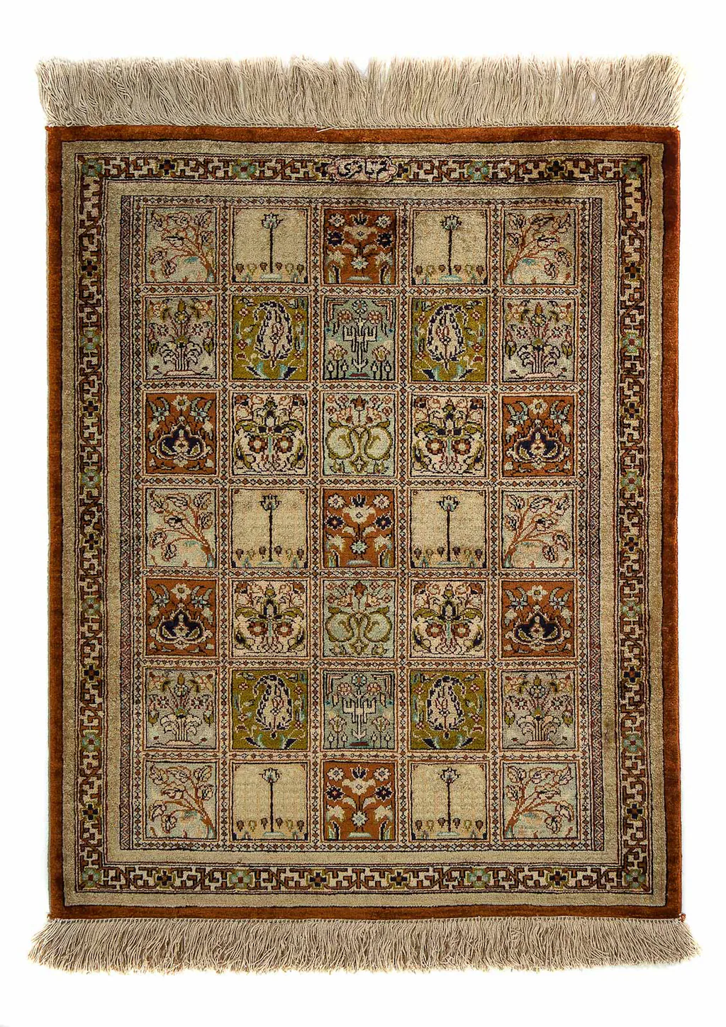morgenland Orientteppich »Perser - Ghom - 65 x 53 cm - mehrfarbig«, rechtec günstig online kaufen