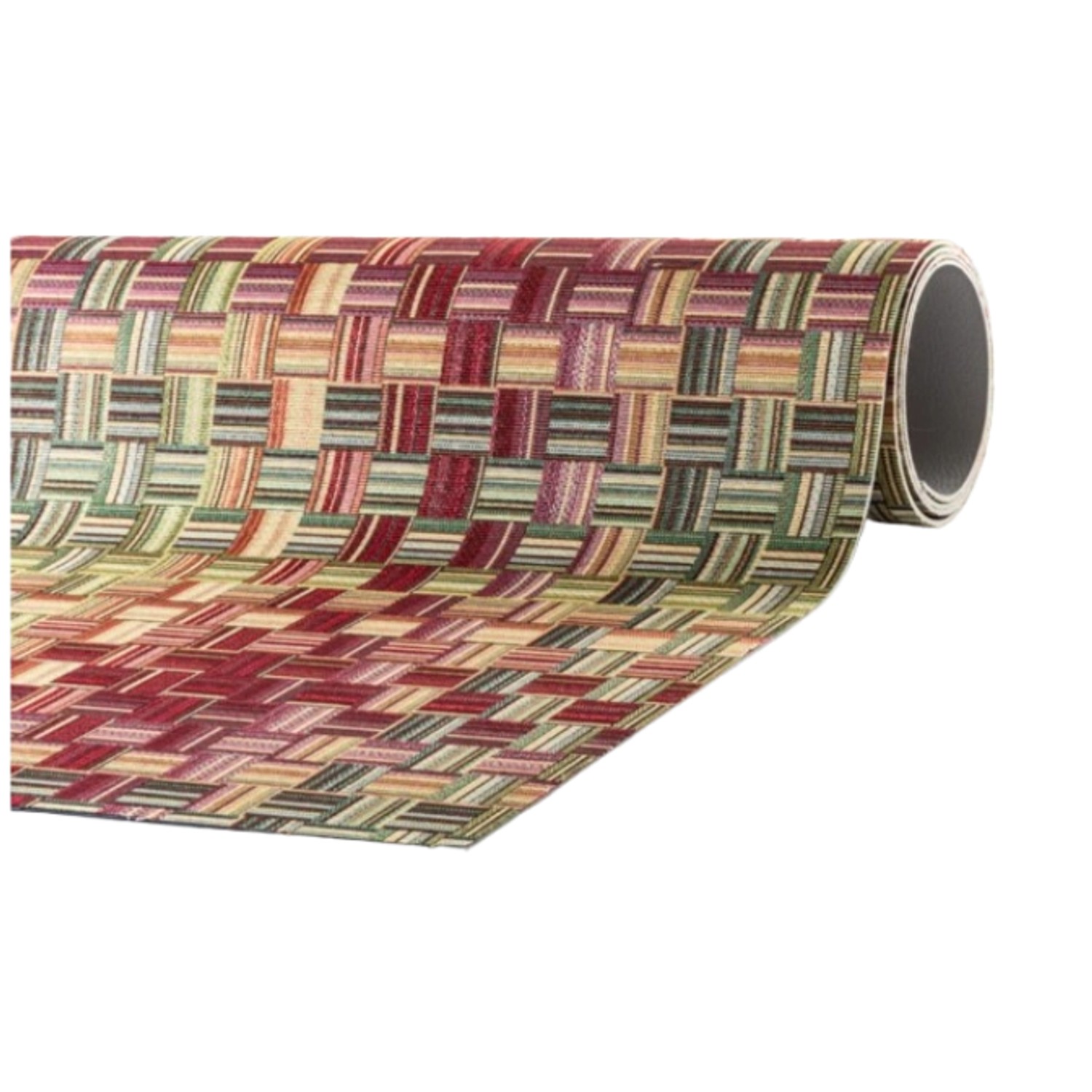 Peyer Syntex Mira Jacquard Teppich Flechtgewebe Bunt 65 x 180 cm günstig online kaufen