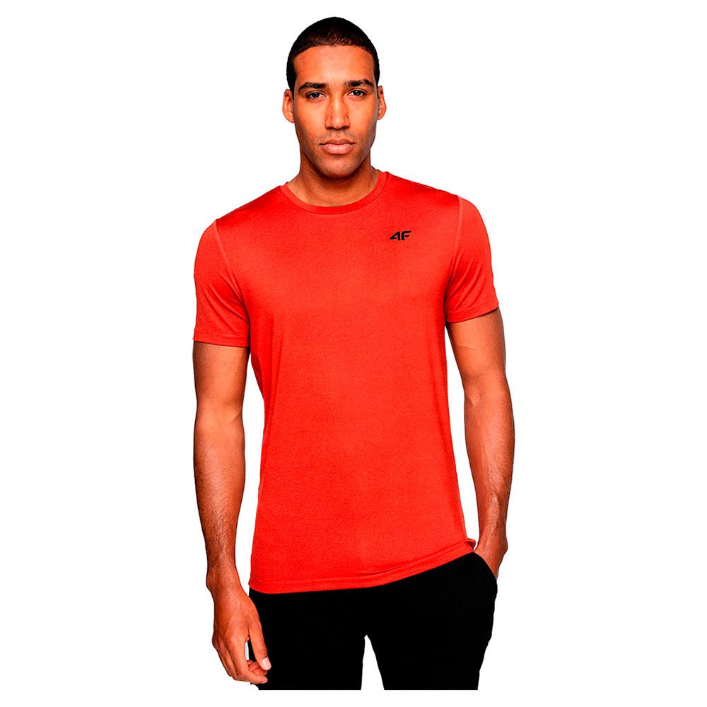 4f Kurzärmeliges T-shirt S Red Melange günstig online kaufen