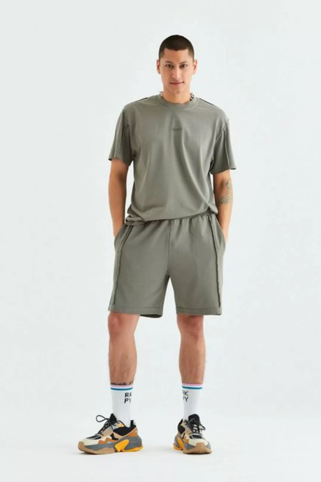 Rockupy Shorts für Herren in Grau "Len günstig online kaufen