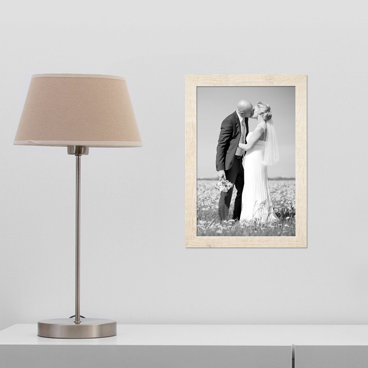 PHOTOLINI Bilderrahmen 2er Set Strandhaus Rustikal günstig online kaufen