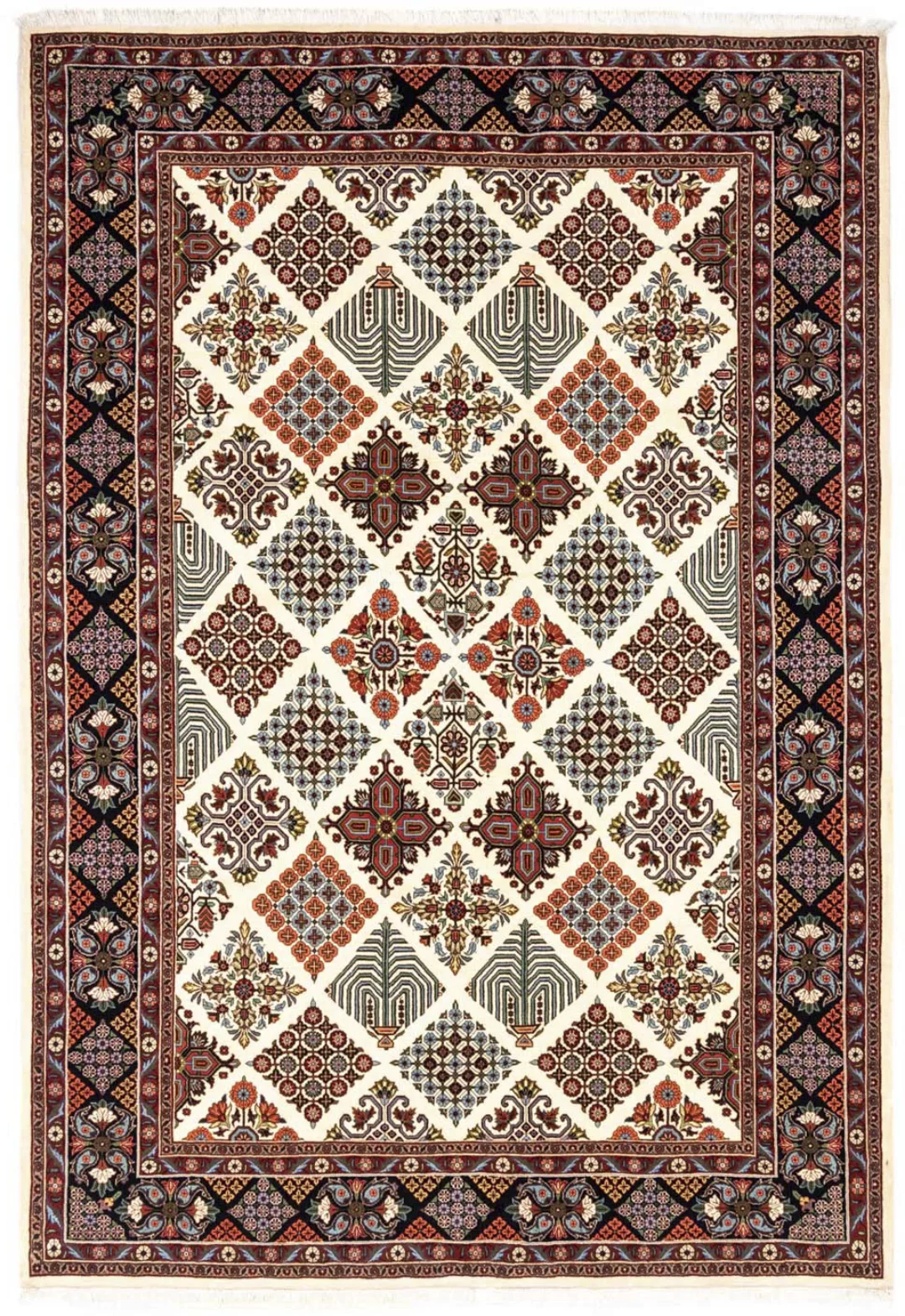 morgenland Wollteppich »Bidjar Takab Durchgemustert Beige 301 x 205 cm«, re günstig online kaufen