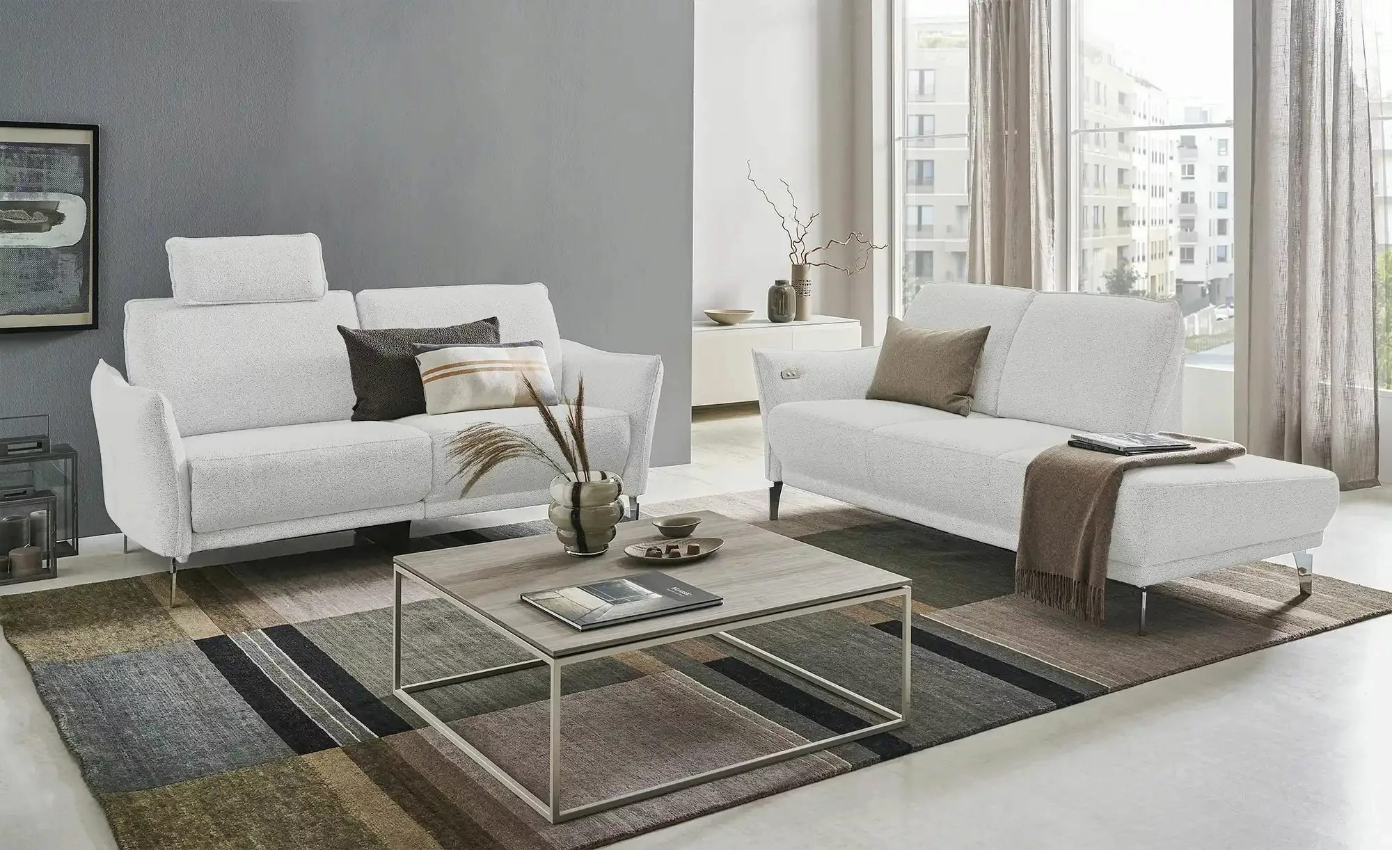 Einzelsofa  Berlin ¦ beige ¦ Maße (cm): B: 180 H: 88 T: 93.0 Polstermöbel > günstig online kaufen